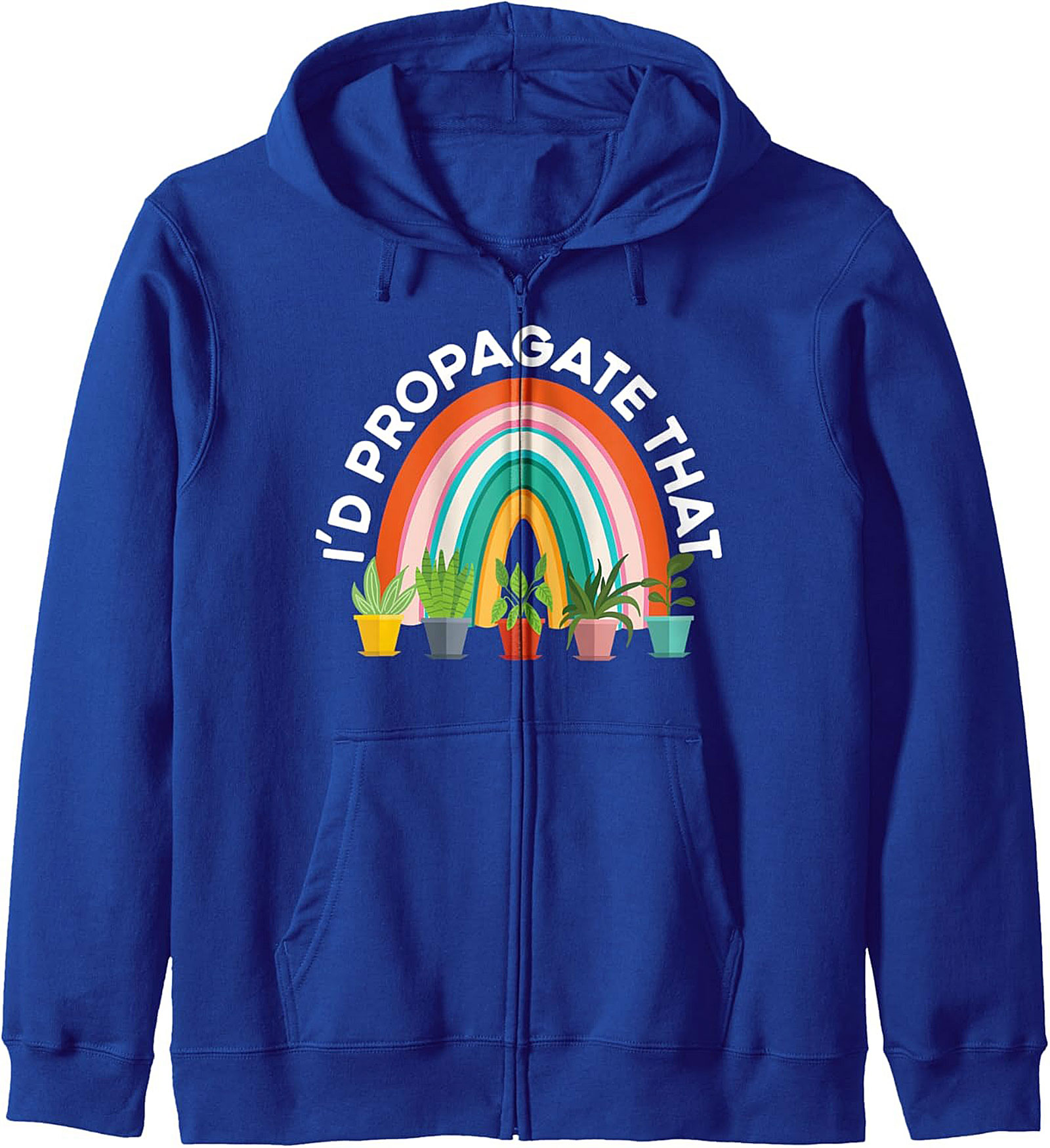 Propagate That Pullover Hoodie Plant Lover Graphic Hoodie