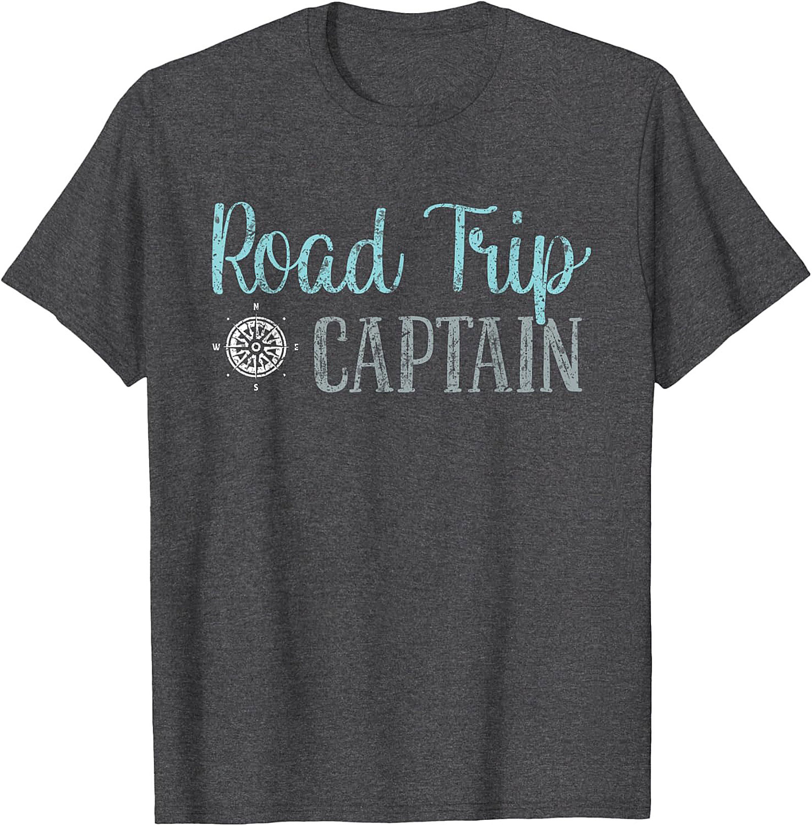 Road Trip Captain T-Shirt Funny Driver Graphic Tee