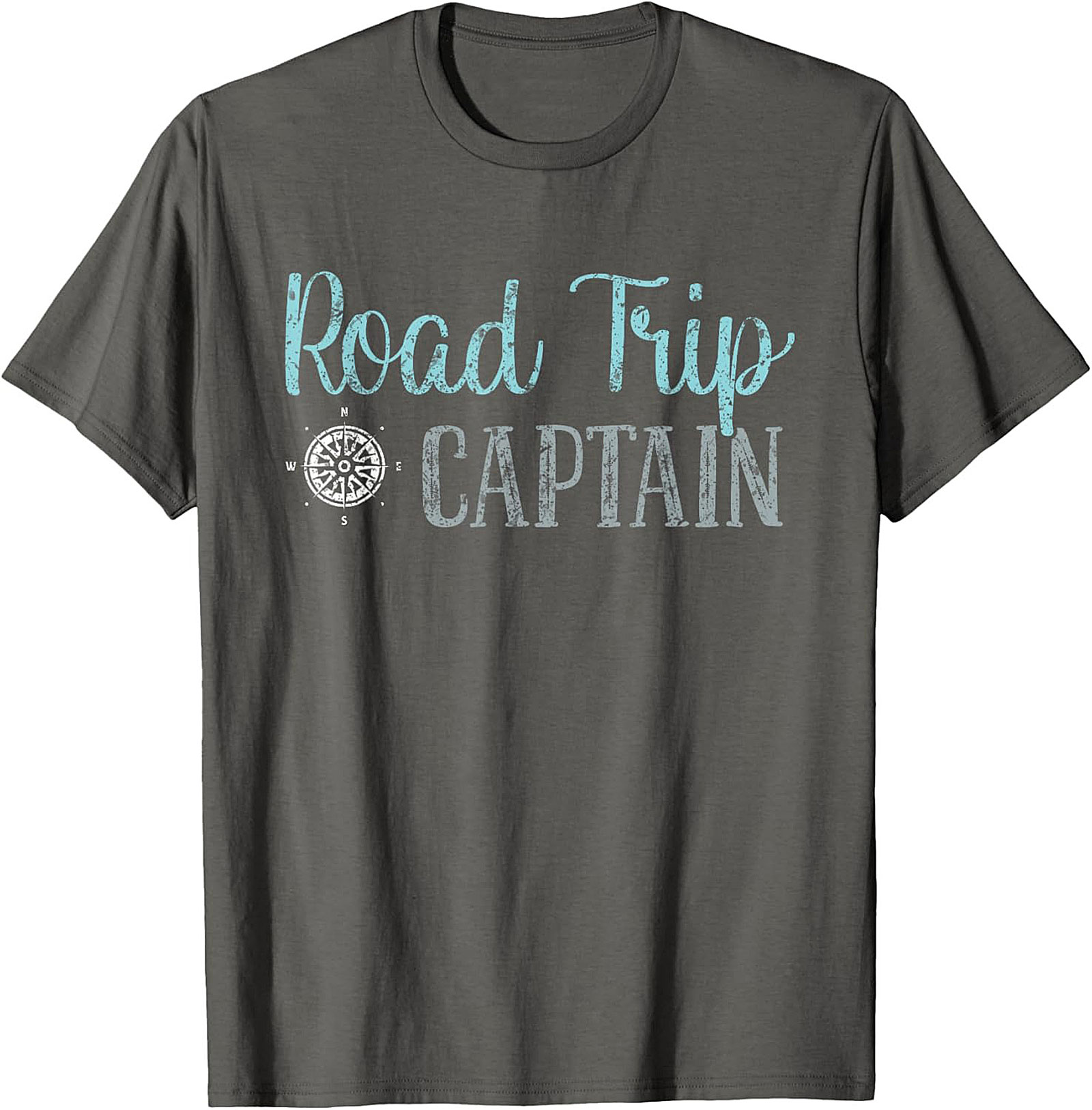 Road Trip Captain T-Shirt Funny Driver Graphic Tee