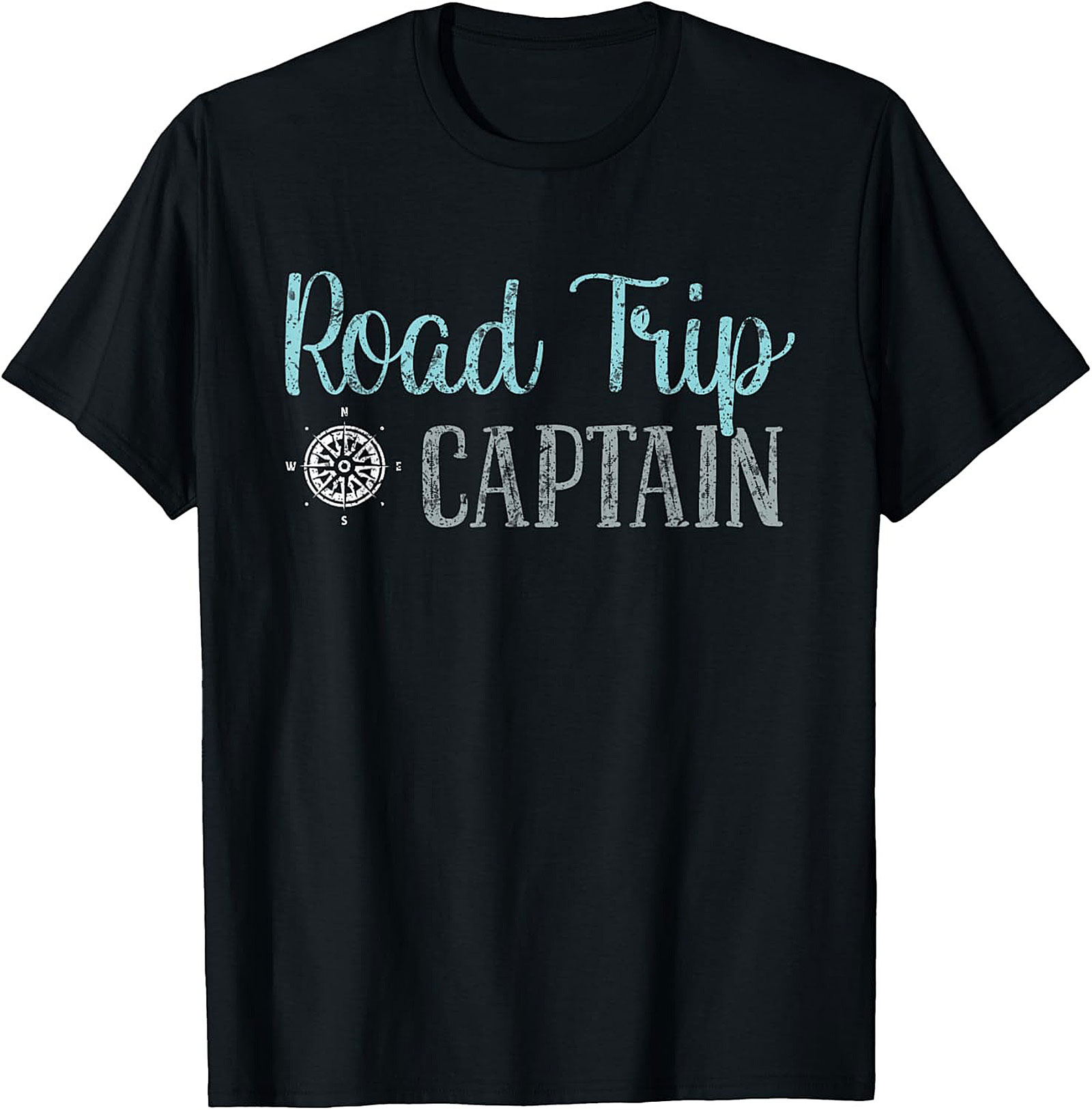 Road Trip Captain T-Shirt Funny Driver Graphic Tee