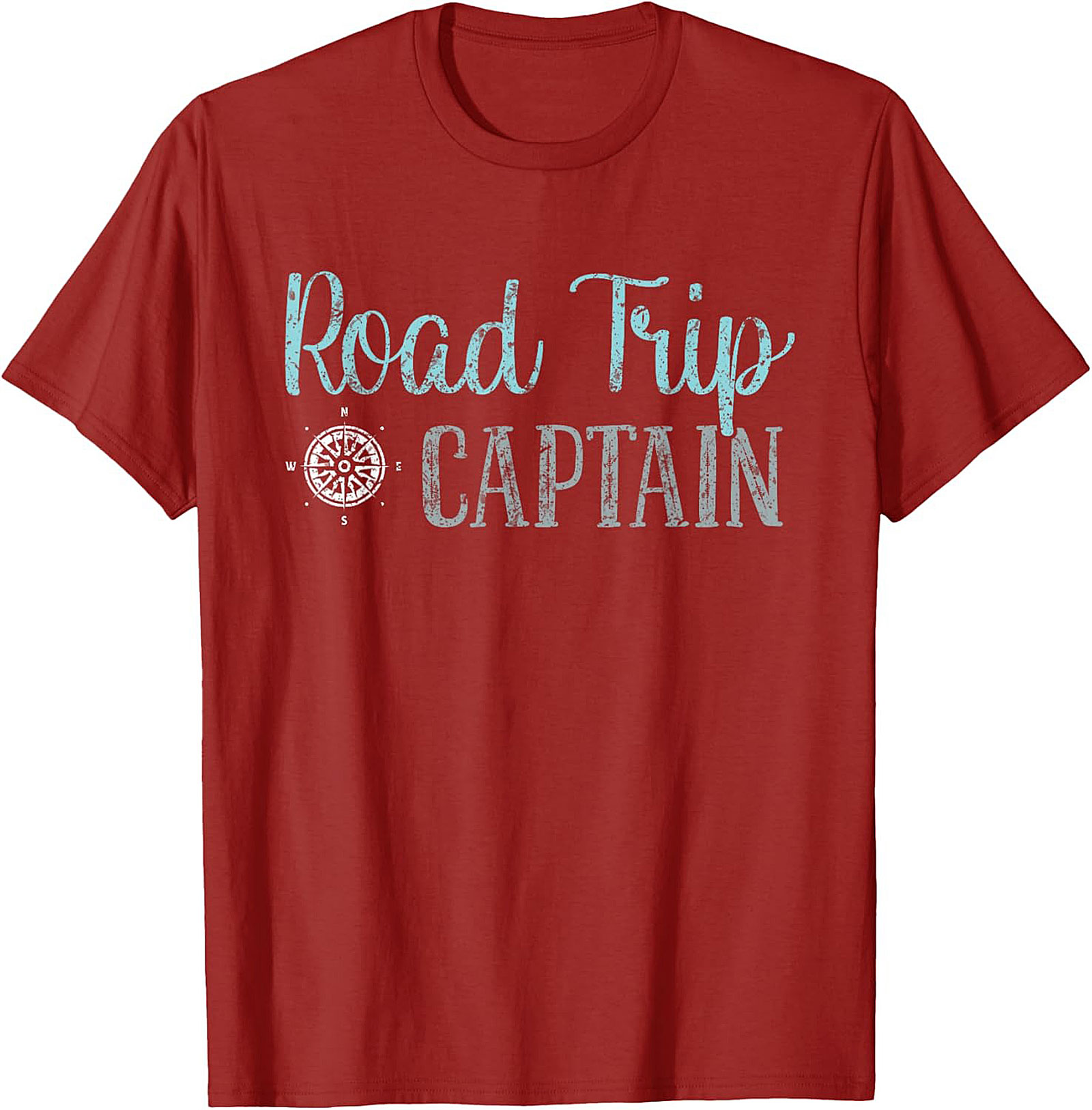 Road Trip Captain T-Shirt Funny Driver Graphic Tee