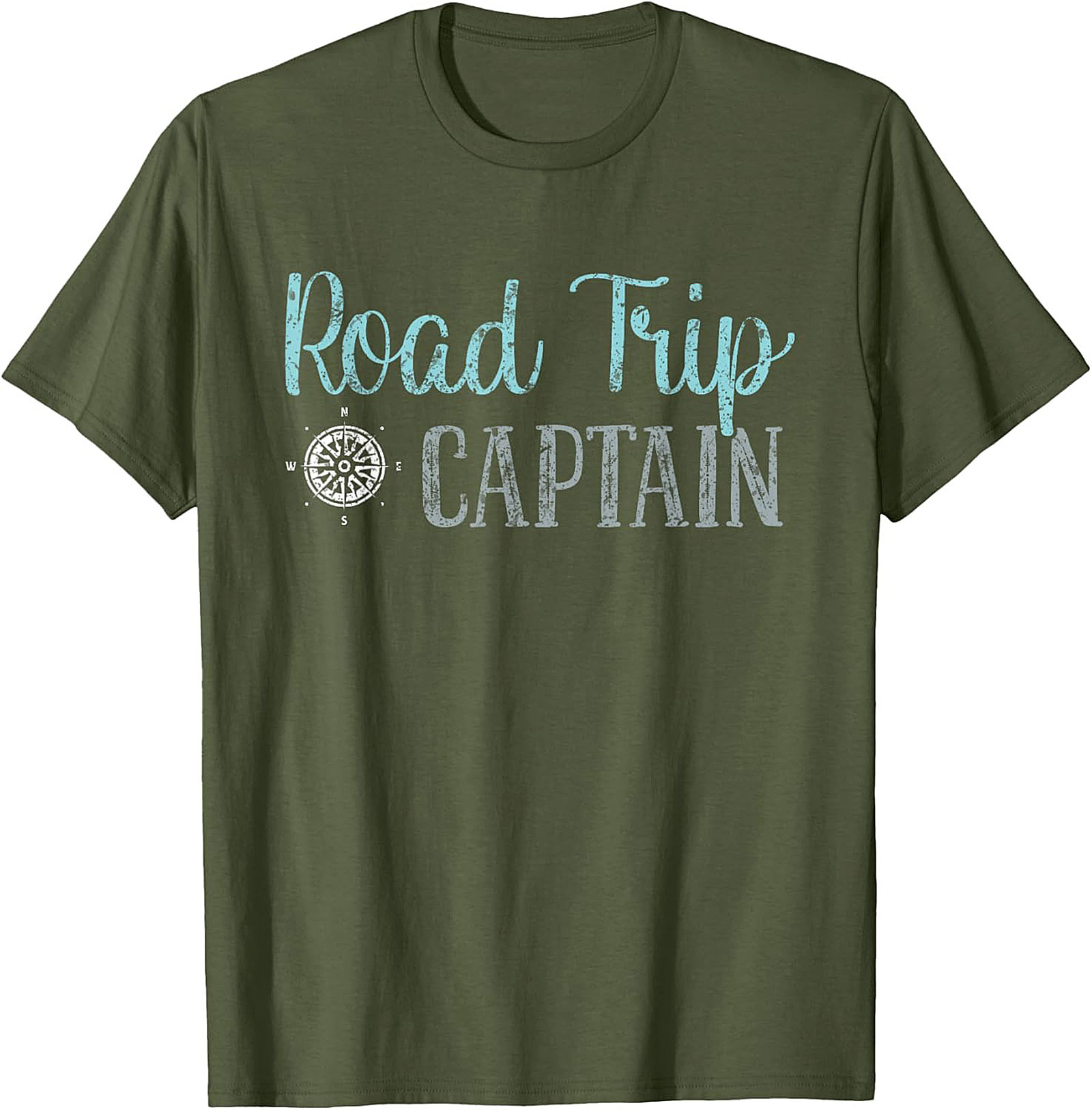 Road Trip Captain T-Shirt Funny Driver Graphic Tee