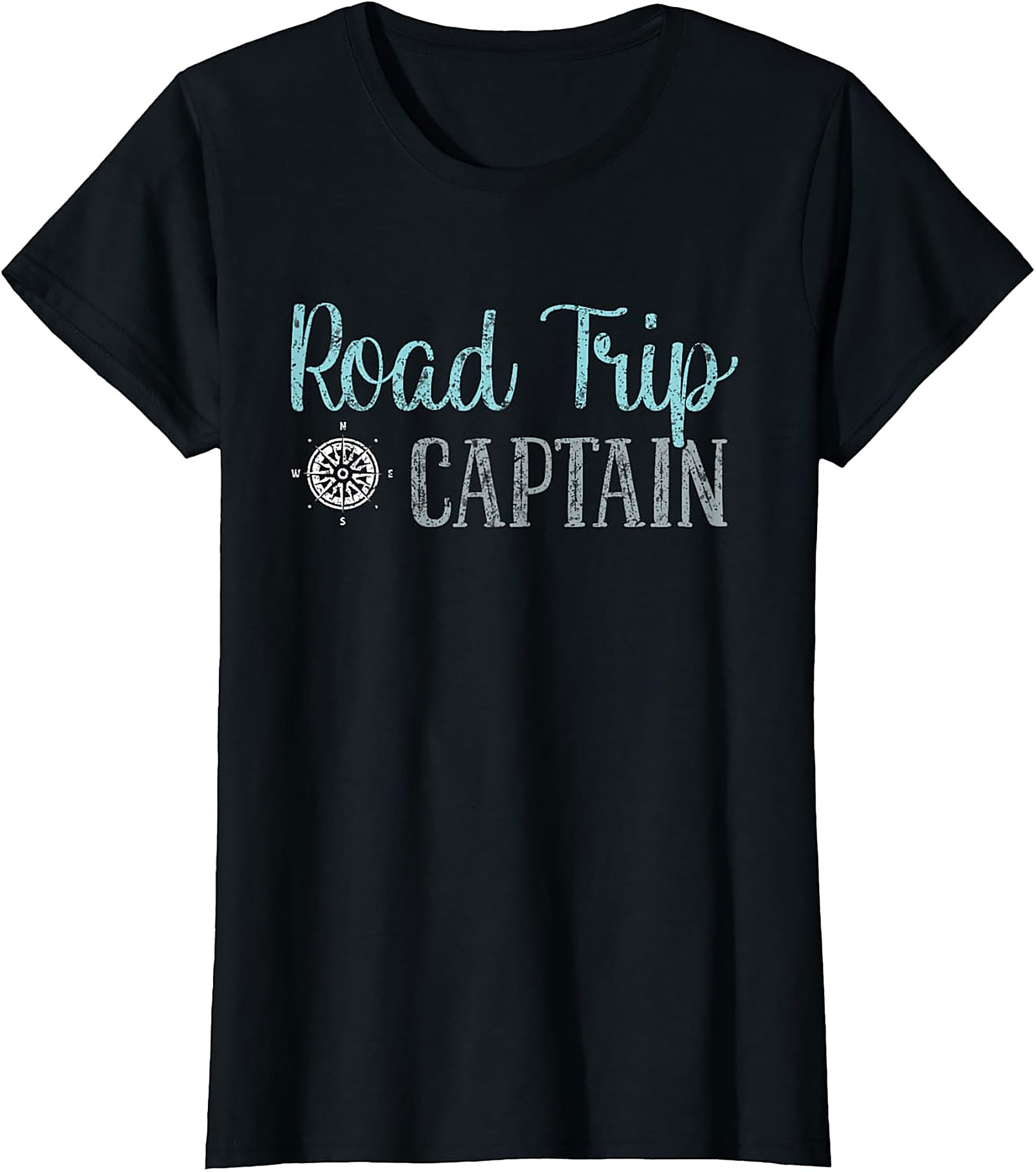 Road Trip Captain T-Shirt Funny Driver Graphic Tee
