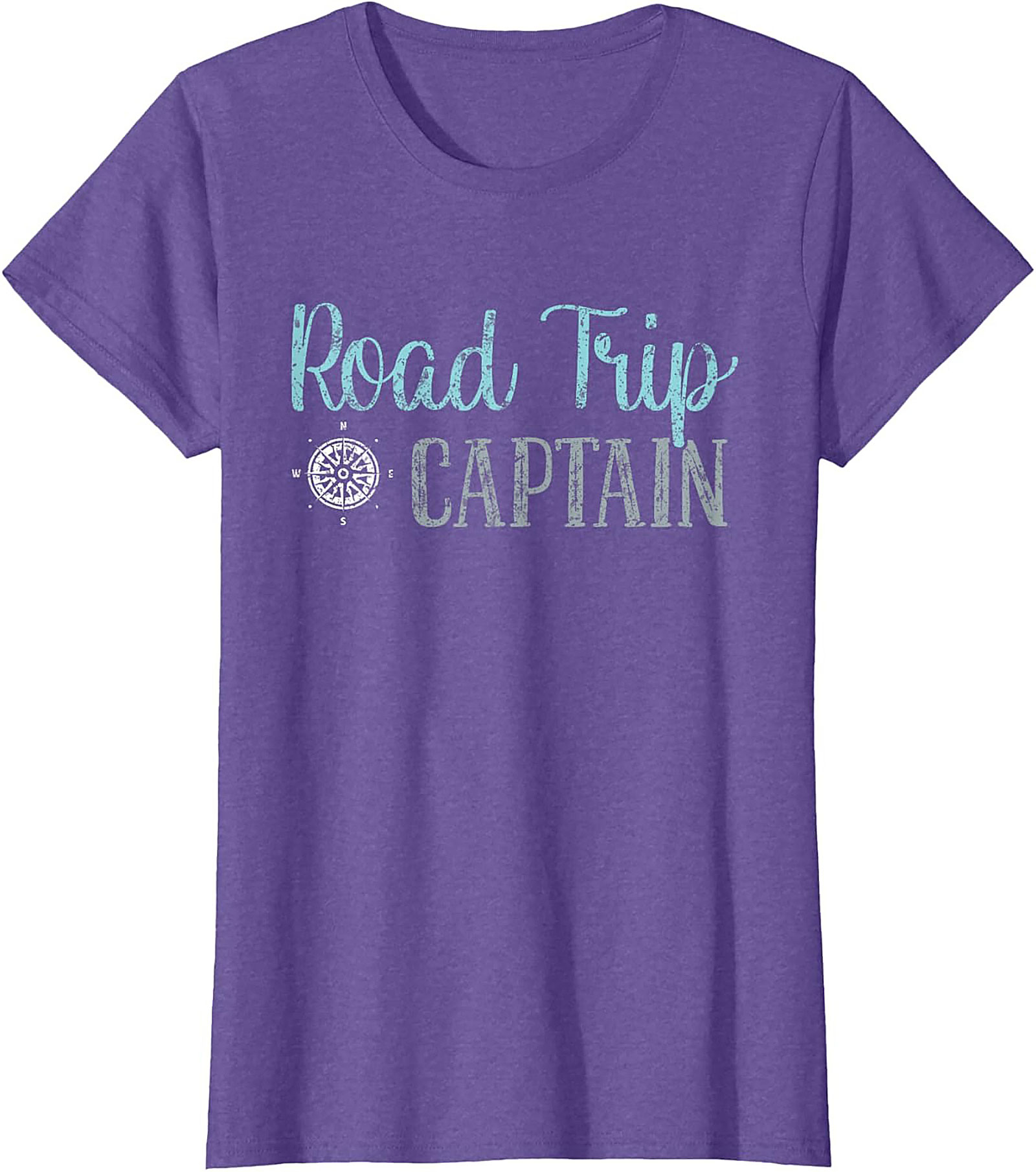 Road Trip Captain T-Shirt Funny Driver Graphic Tee