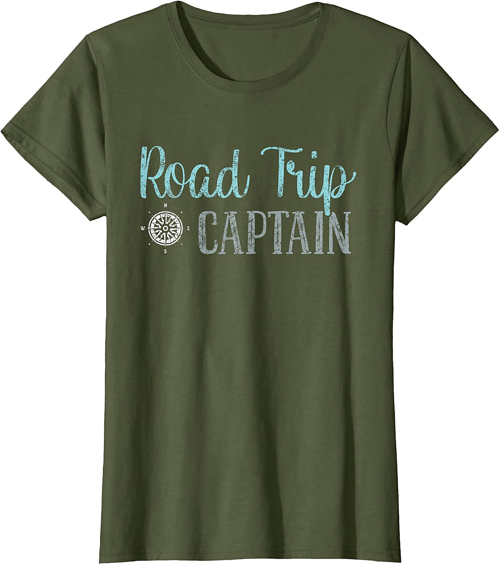 Road Trip Captain T-Shirt Funny Driver Graphic Tee