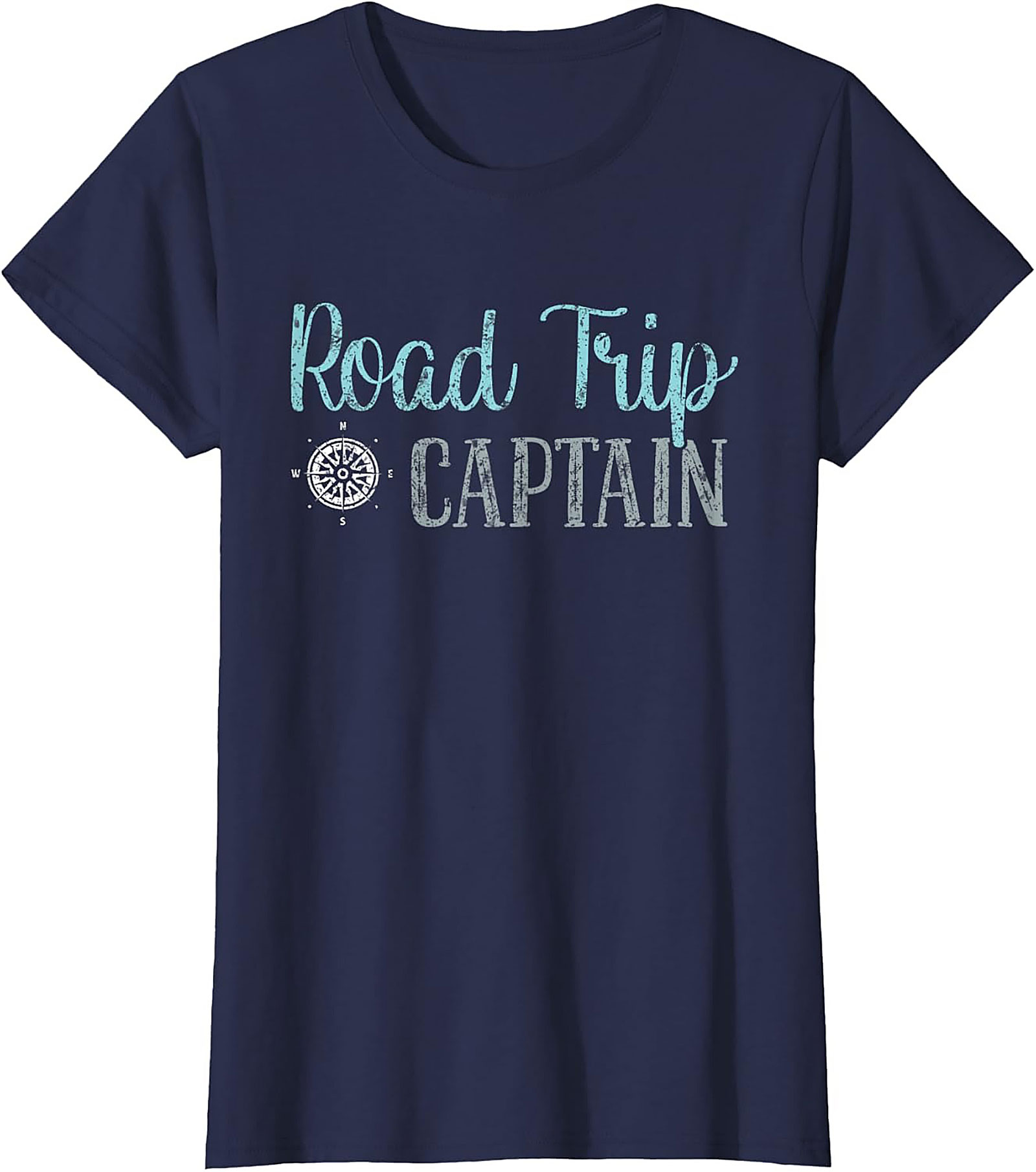 Road Trip Captain T-Shirt Funny Driver Graphic Tee