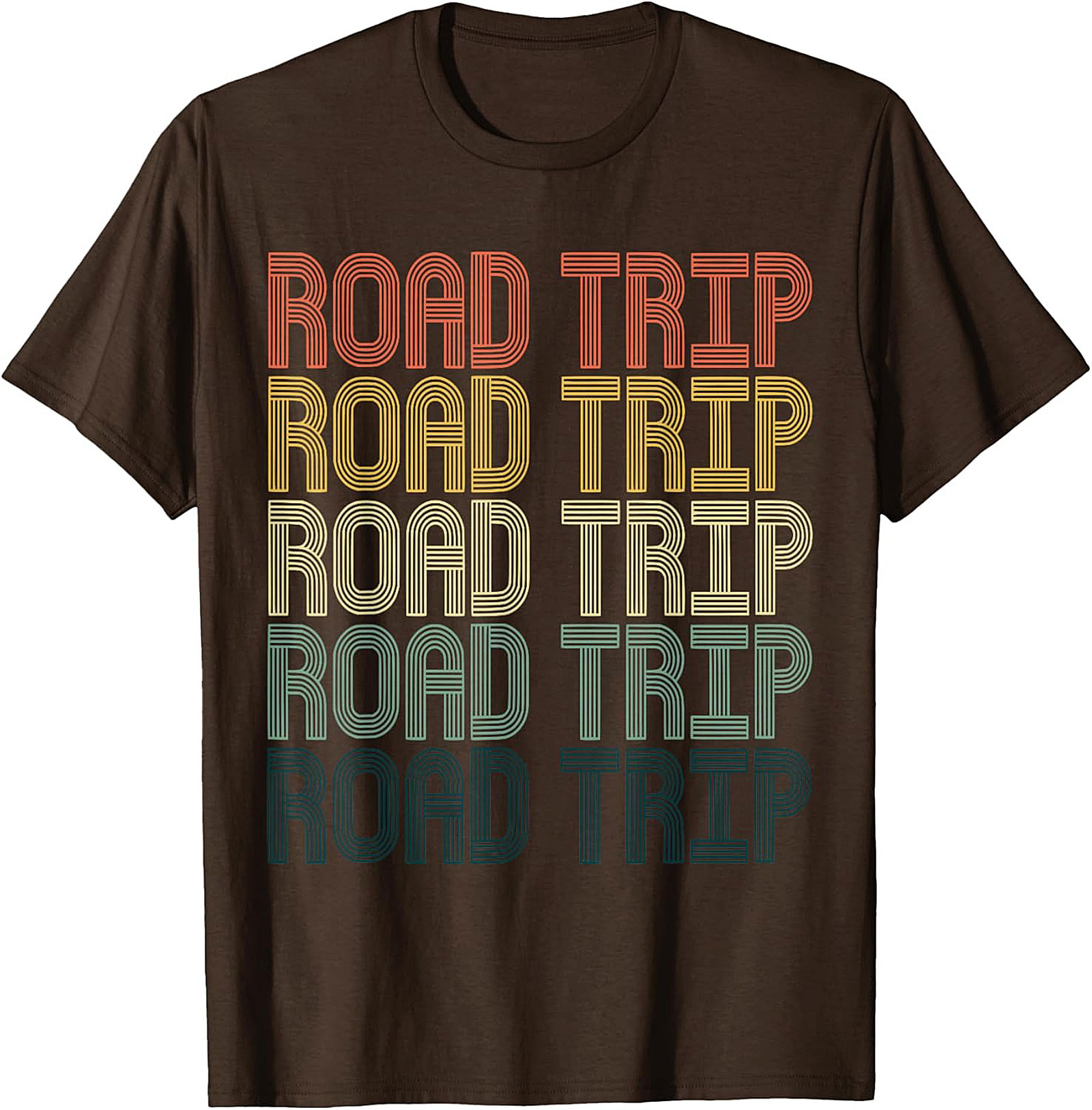 Retro Road Trip T-Shirt Vintage Travel Graphic Tee