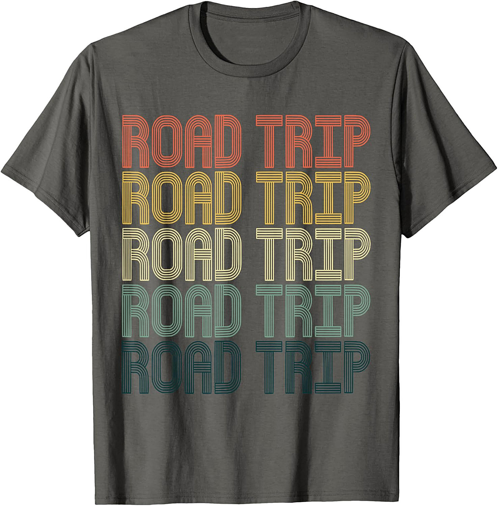 Retro Road Trip T-Shirt Vintage Travel Graphic Tee