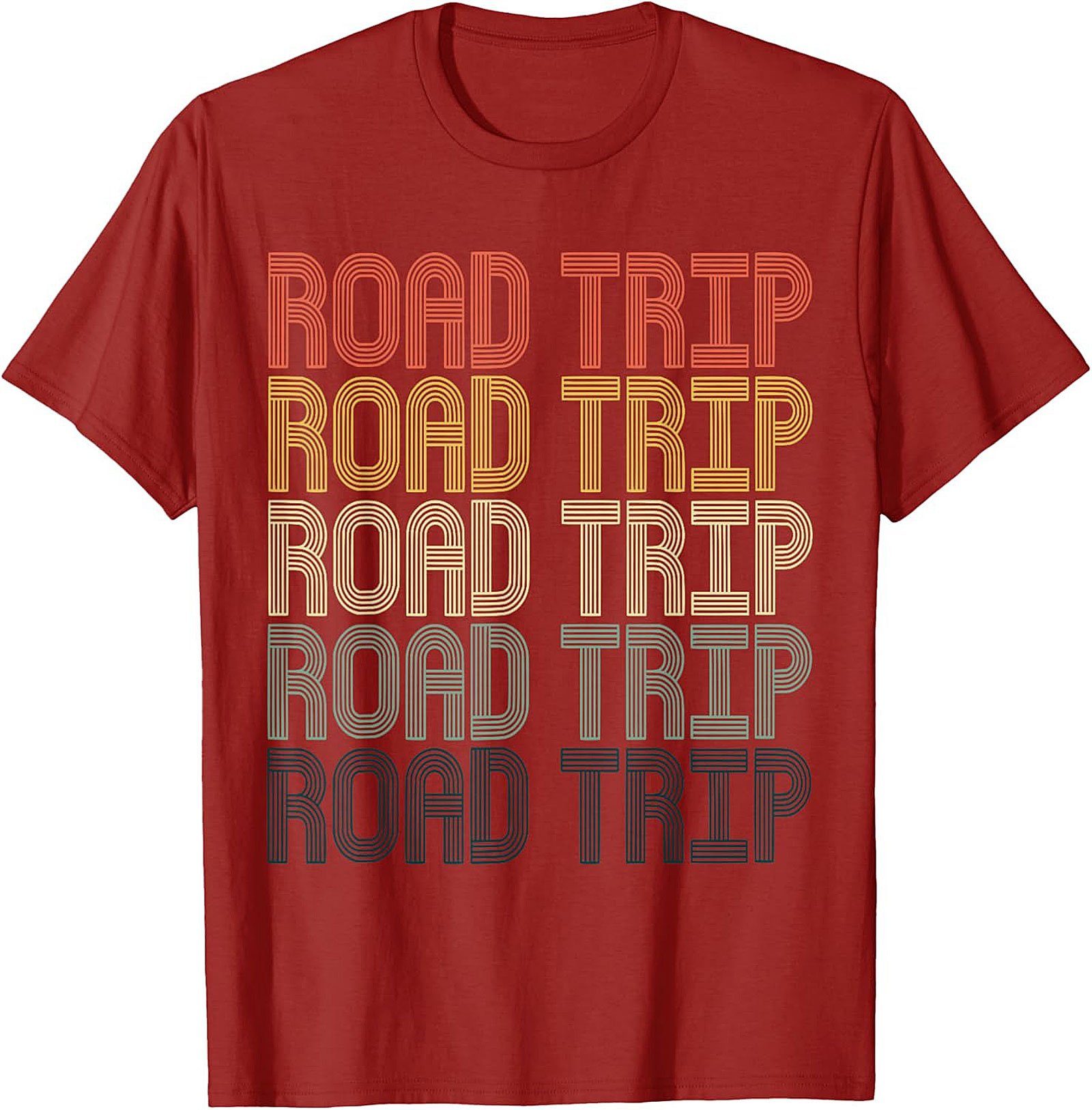 Retro Road Trip T-Shirt Vintage Travel Graphic Tee