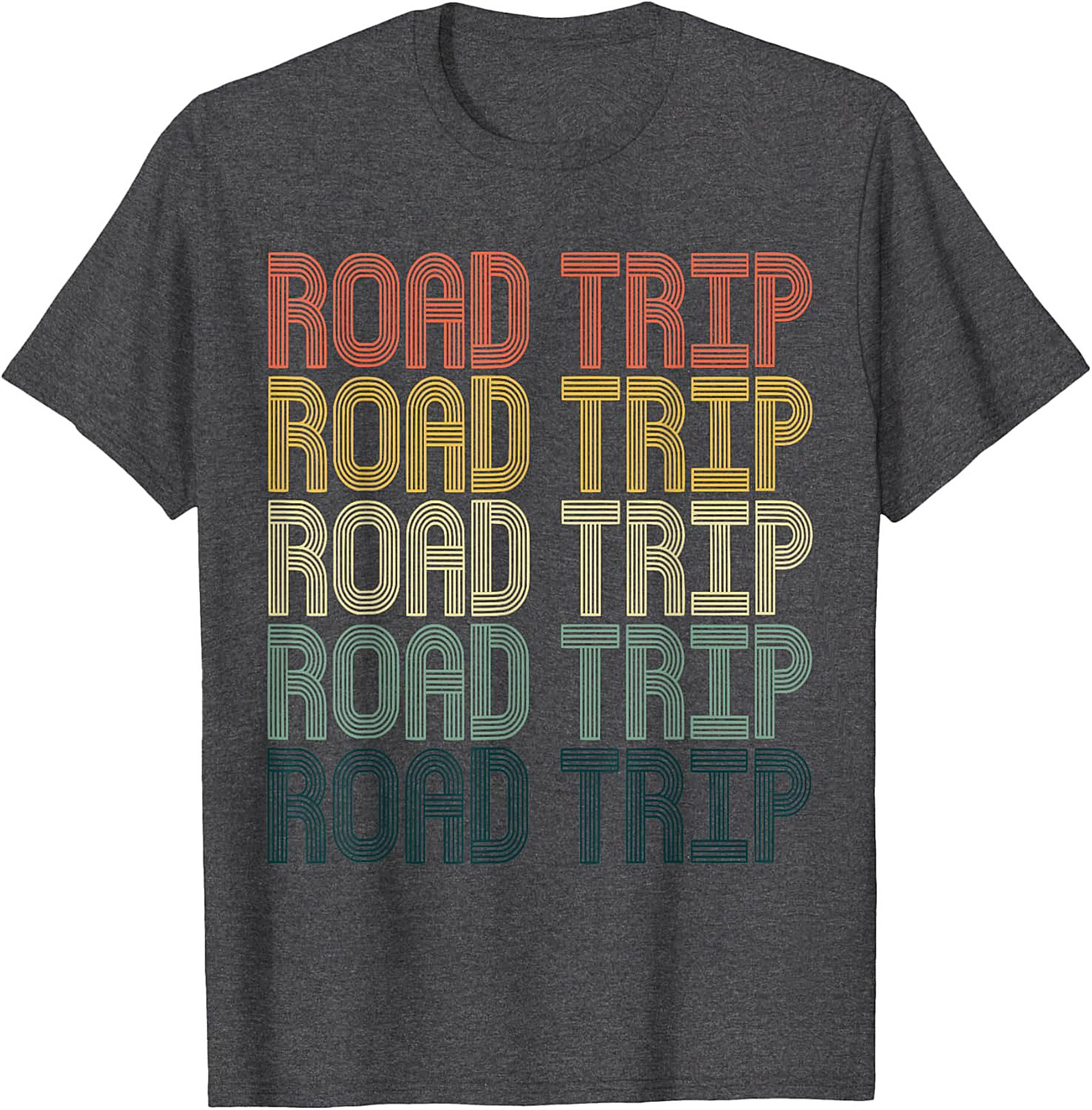 Retro Road Trip T-Shirt Vintage Travel Graphic Tee