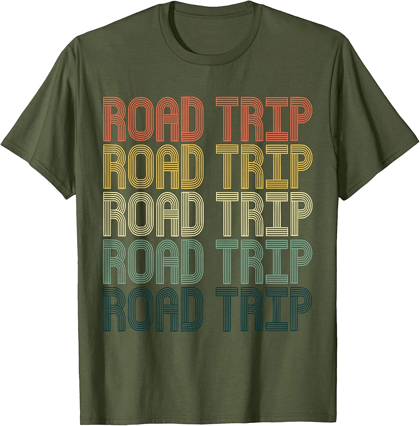 Retro Road Trip T-Shirt Vintage Travel Graphic Tee