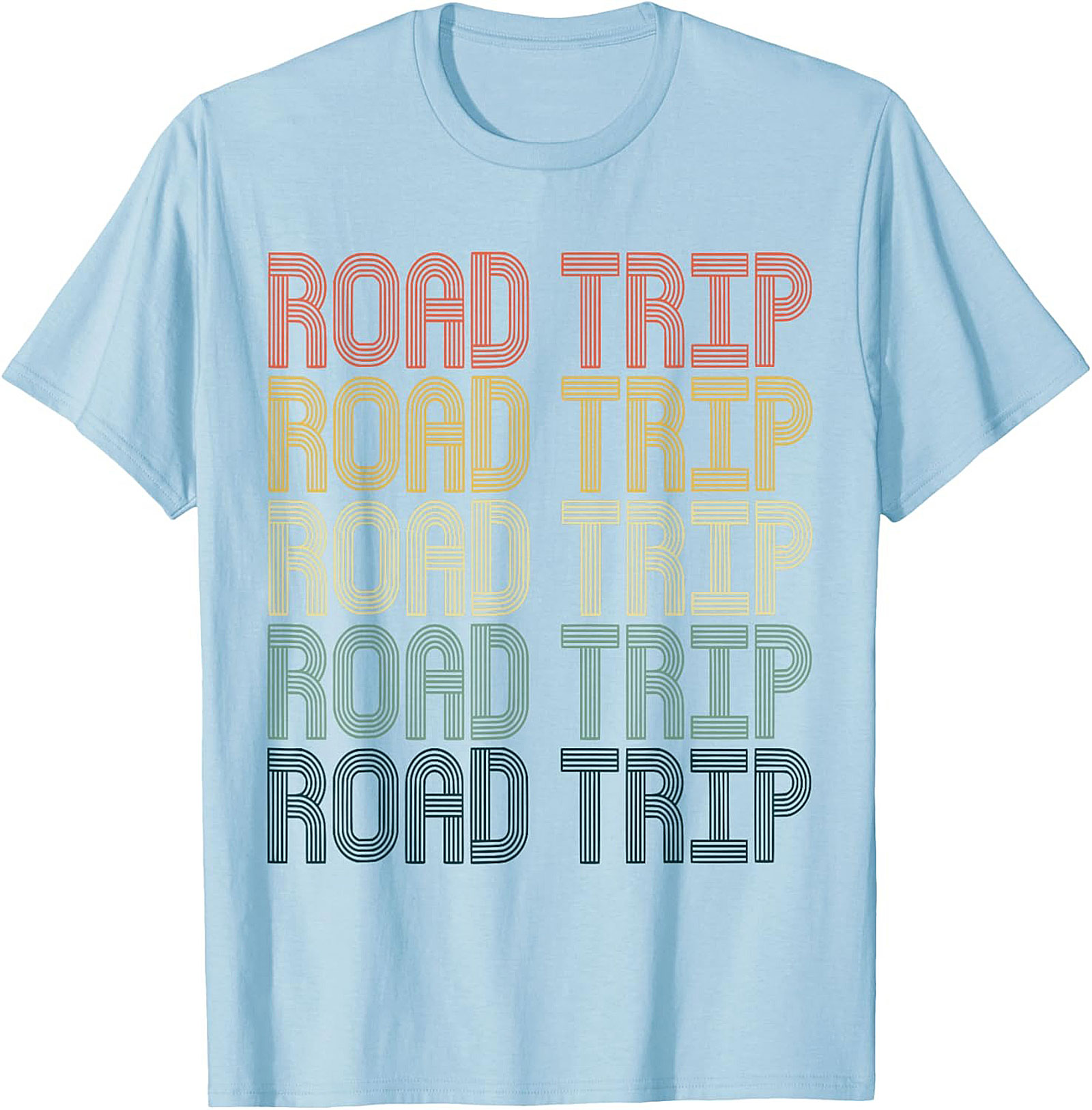Retro Road Trip T-Shirt Vintage Travel Graphic Tee