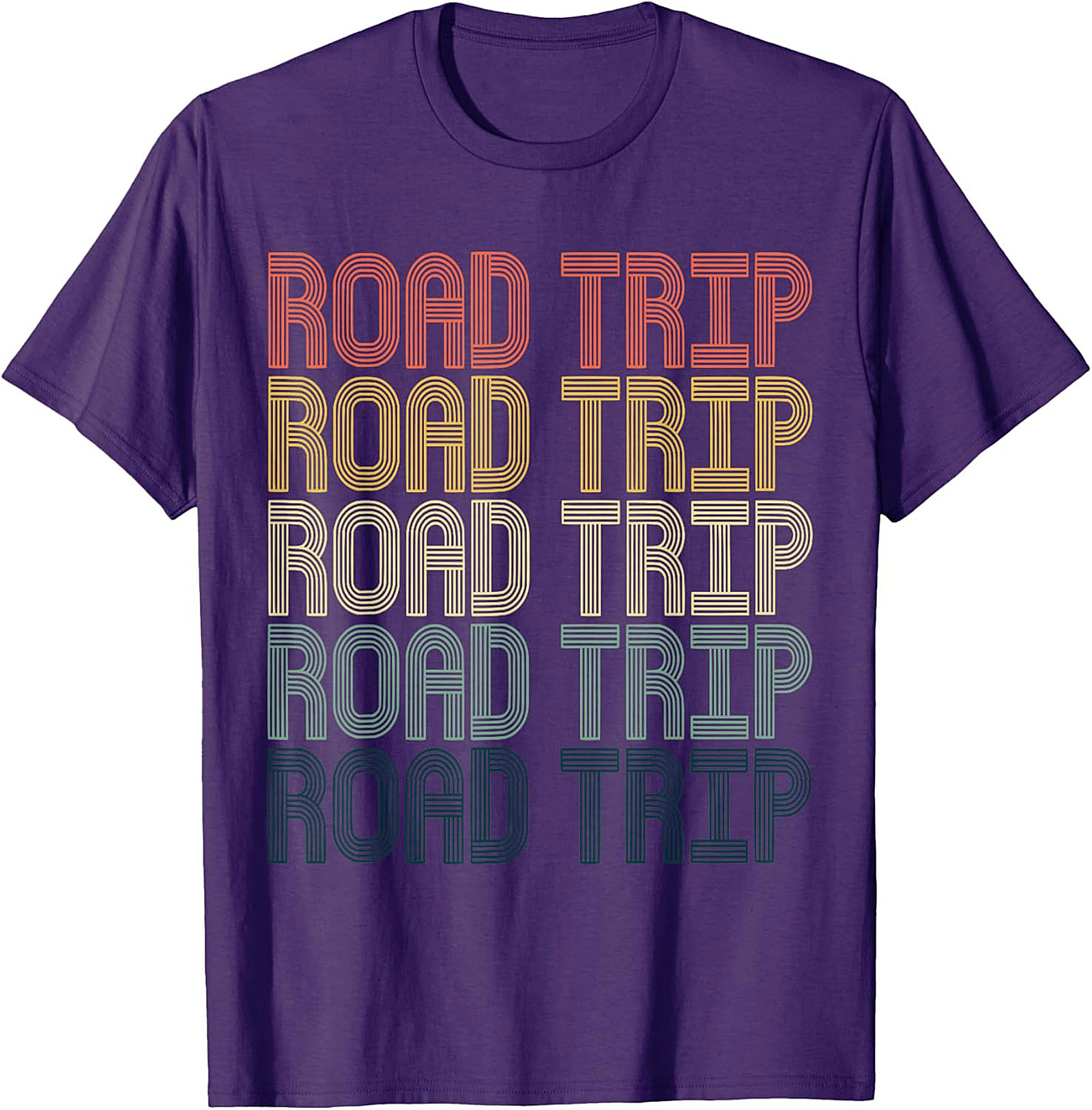 Retro Road Trip T-Shirt Vintage Travel Graphic Tee