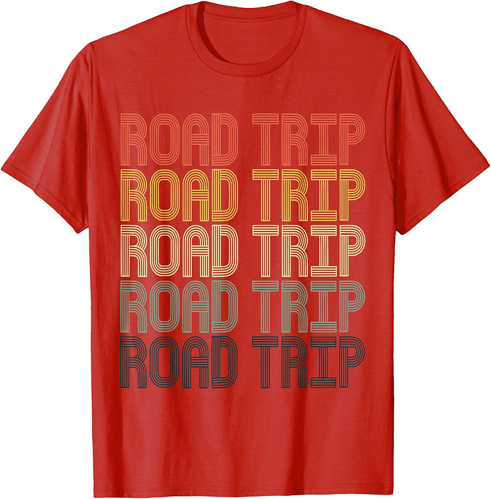 Retro Road Trip T-Shirt Vintage Travel Graphic Tee