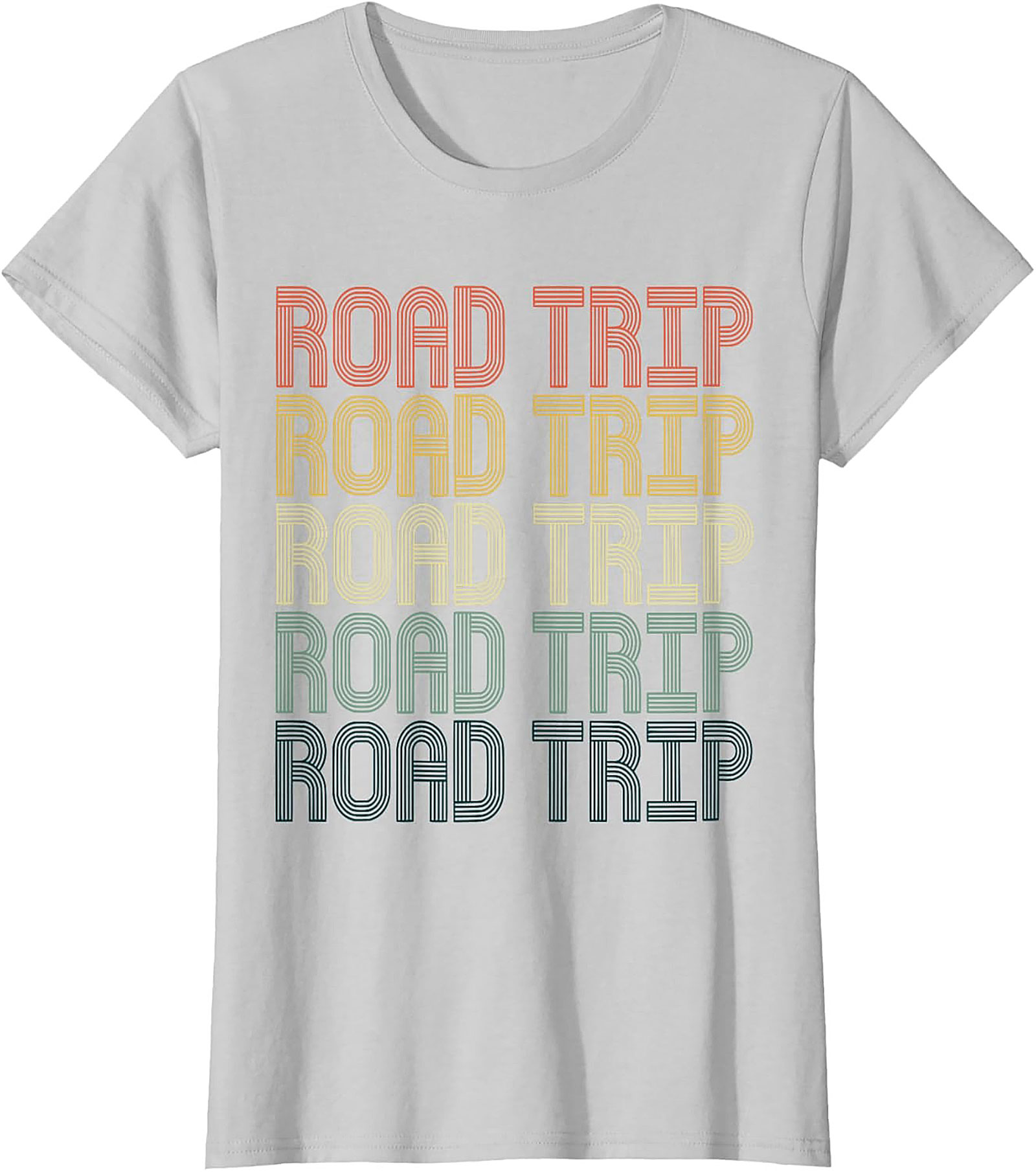 Retro Road Trip T-Shirt Vintage Travel Graphic Tee