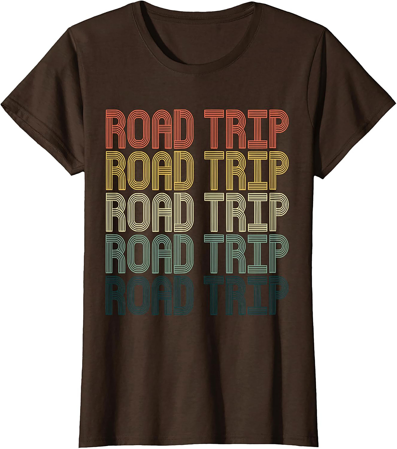 Retro Road Trip T-Shirt Vintage Travel Graphic Tee