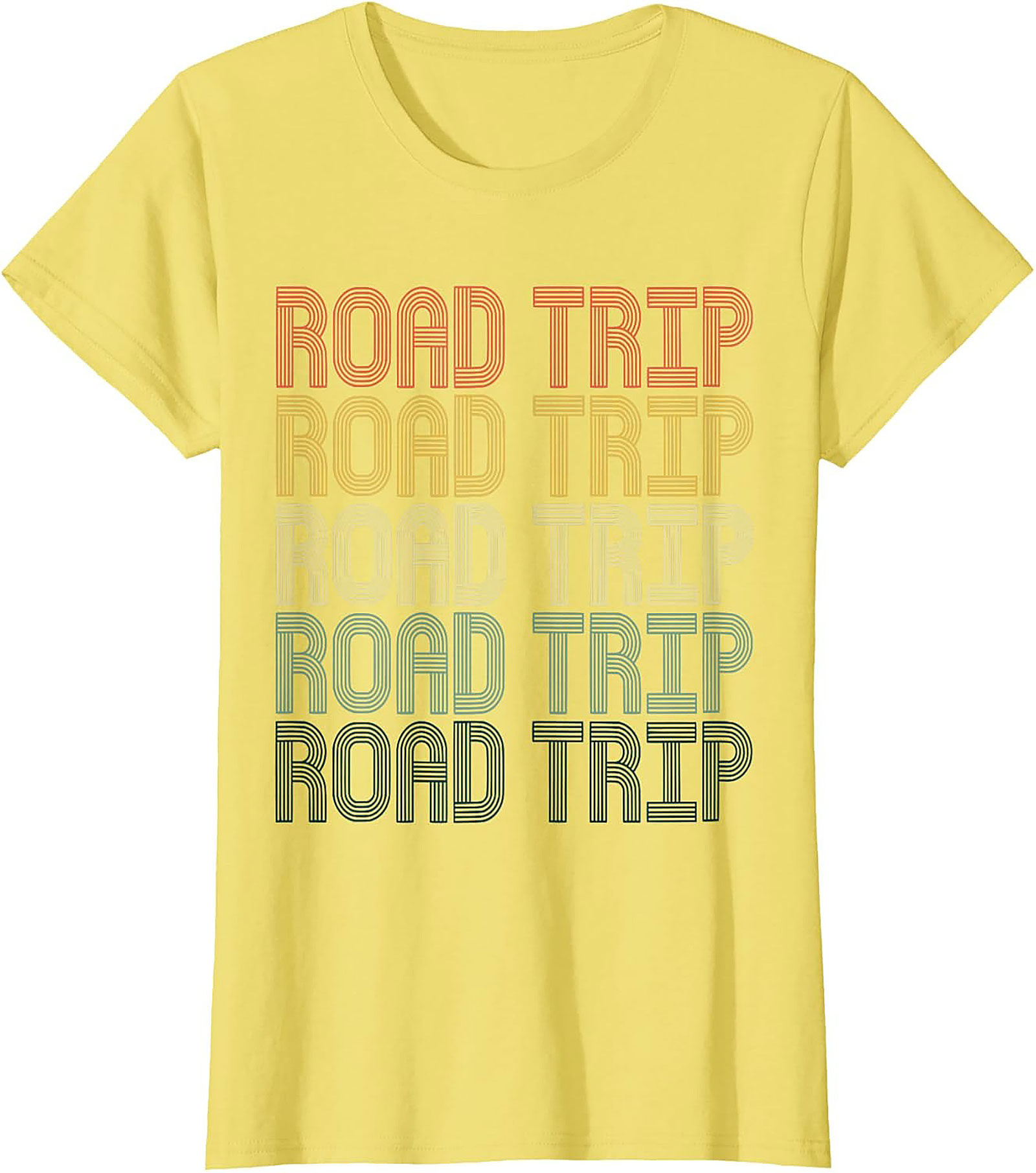 Retro Road Trip T-Shirt Vintage Travel Graphic Tee