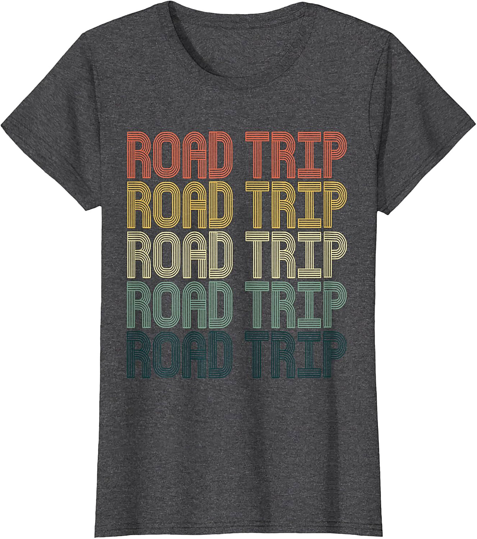 Retro Road Trip T-Shirt Vintage Travel Graphic Tee