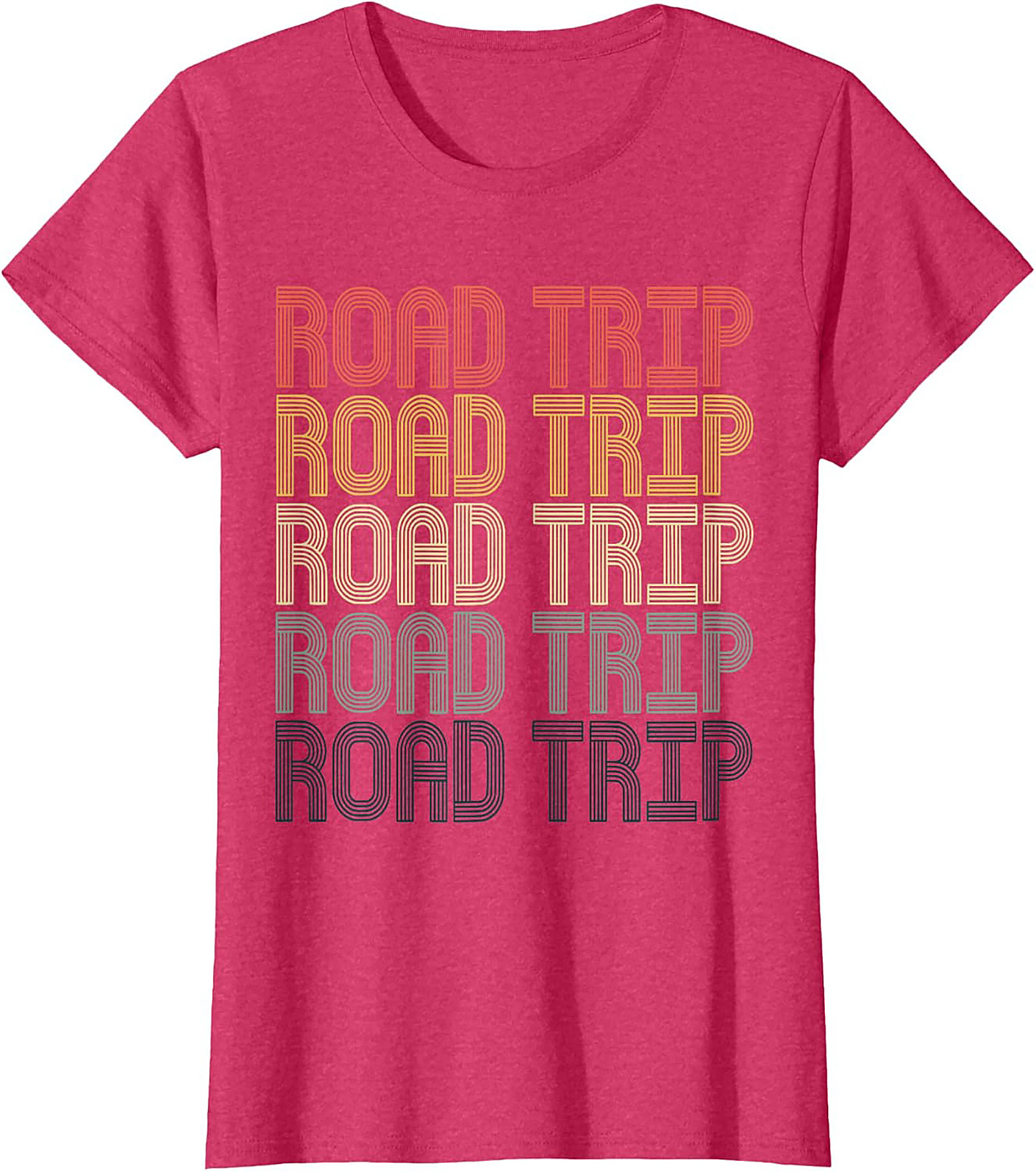 Retro Road Trip T-Shirt Vintage Travel Graphic Tee