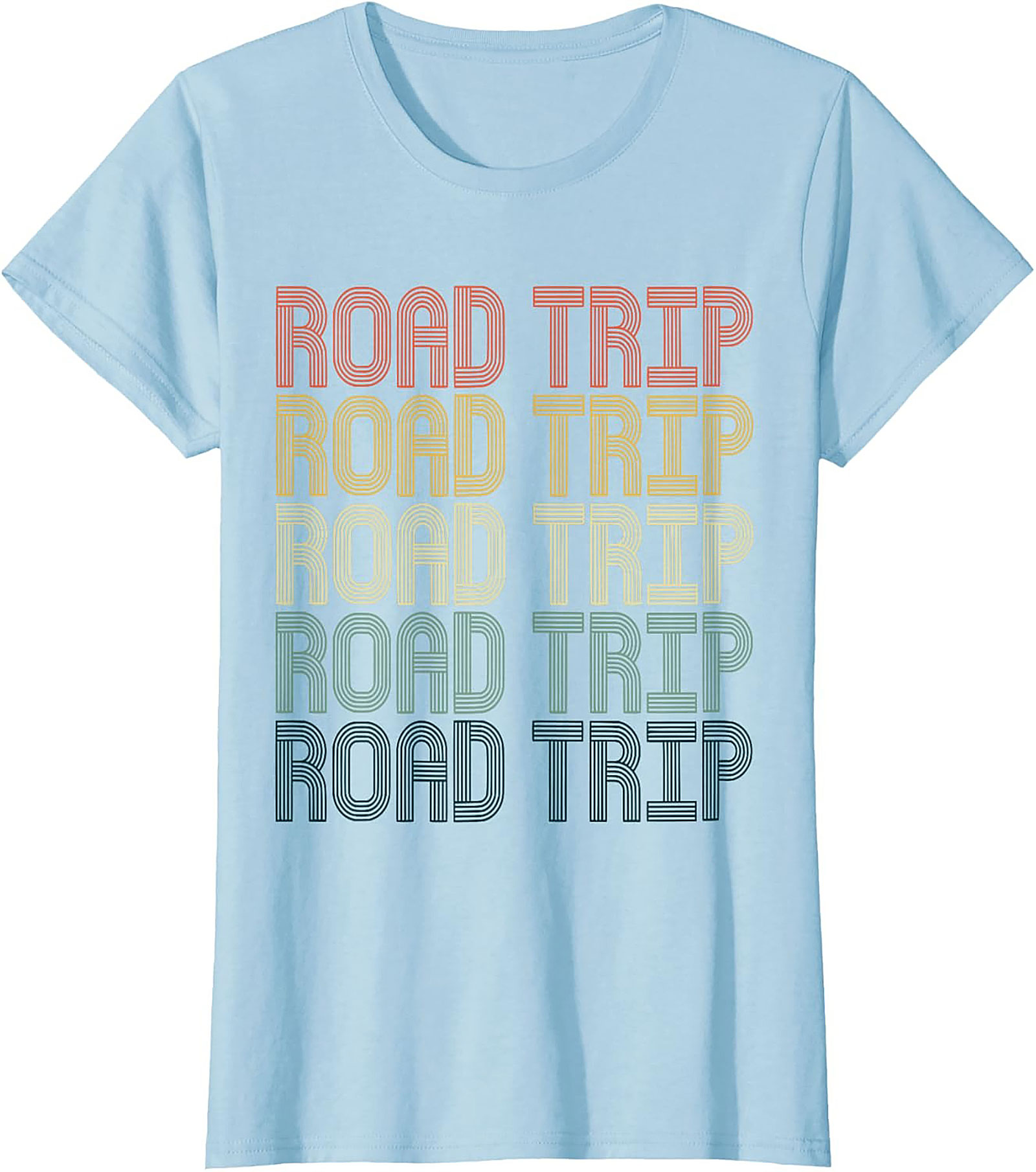 Retro Road Trip T-Shirt Vintage Travel Graphic Tee