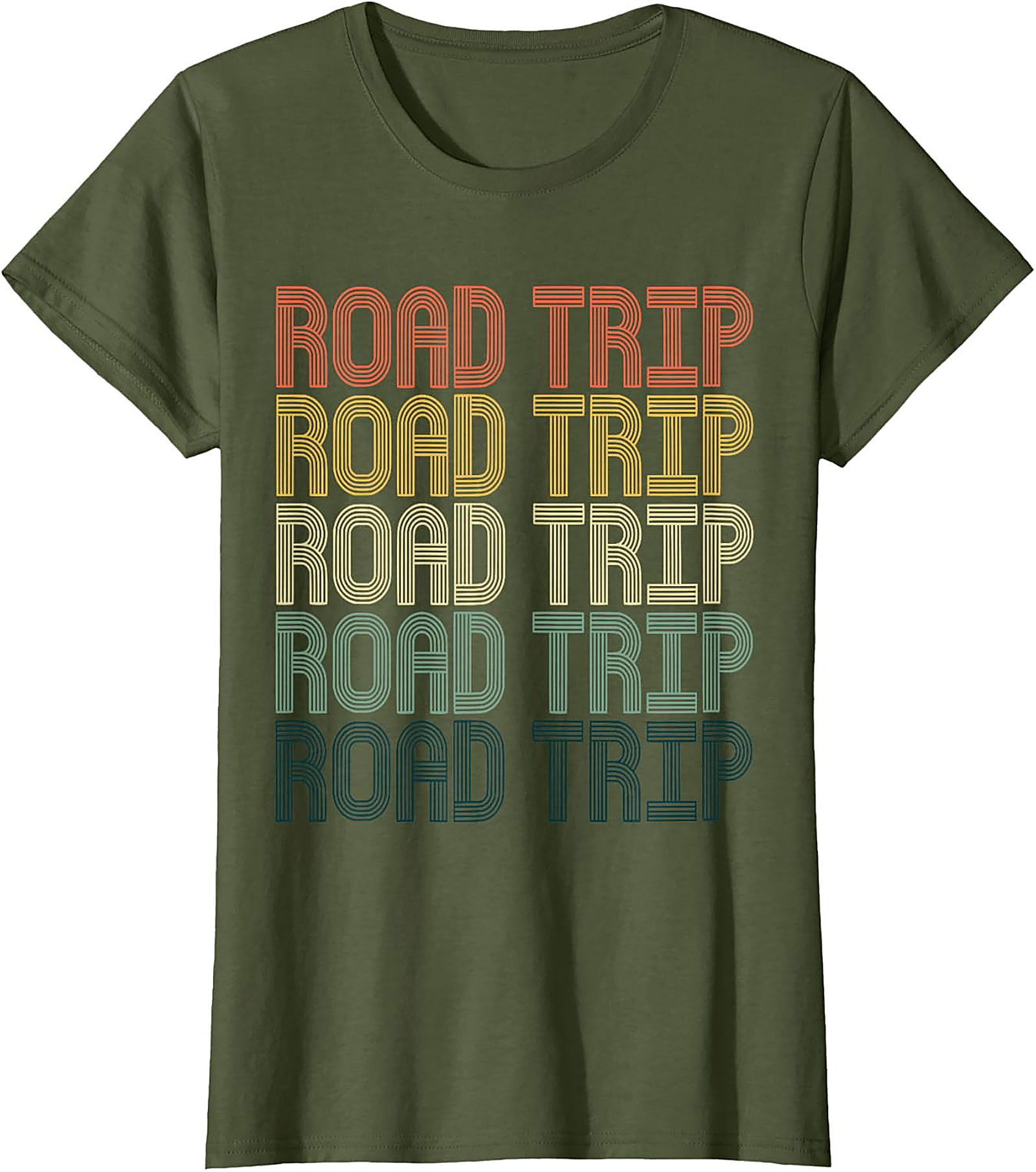 Retro Road Trip T-Shirt Vintage Travel Graphic Tee