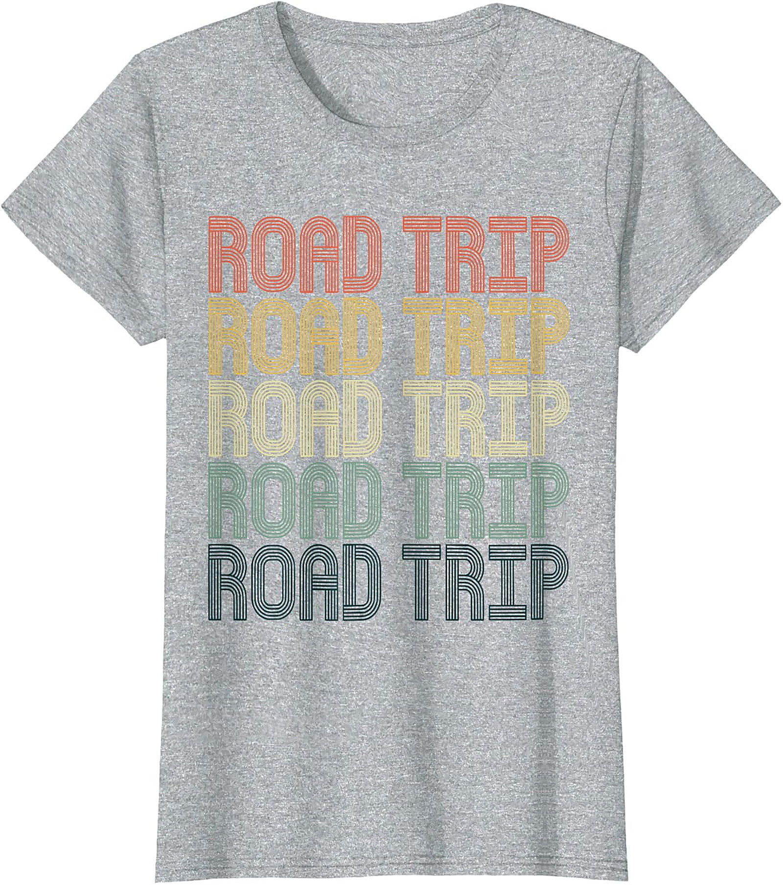 Retro Road Trip T-Shirt Vintage Travel Graphic Tee