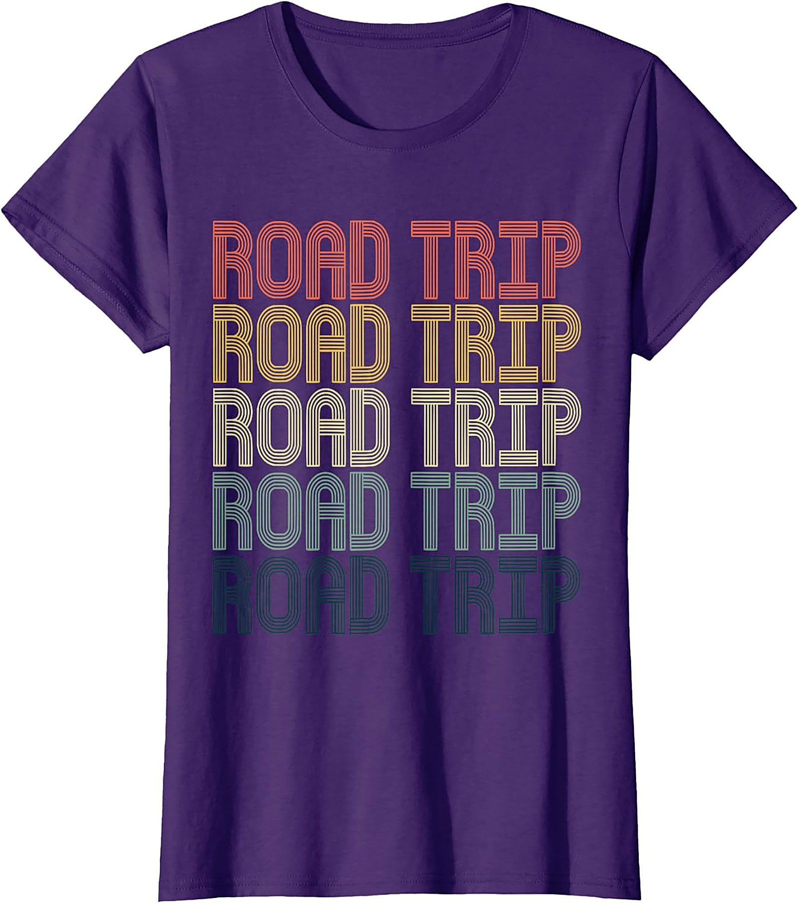 Retro Road Trip T-Shirt Vintage Travel Graphic Tee
