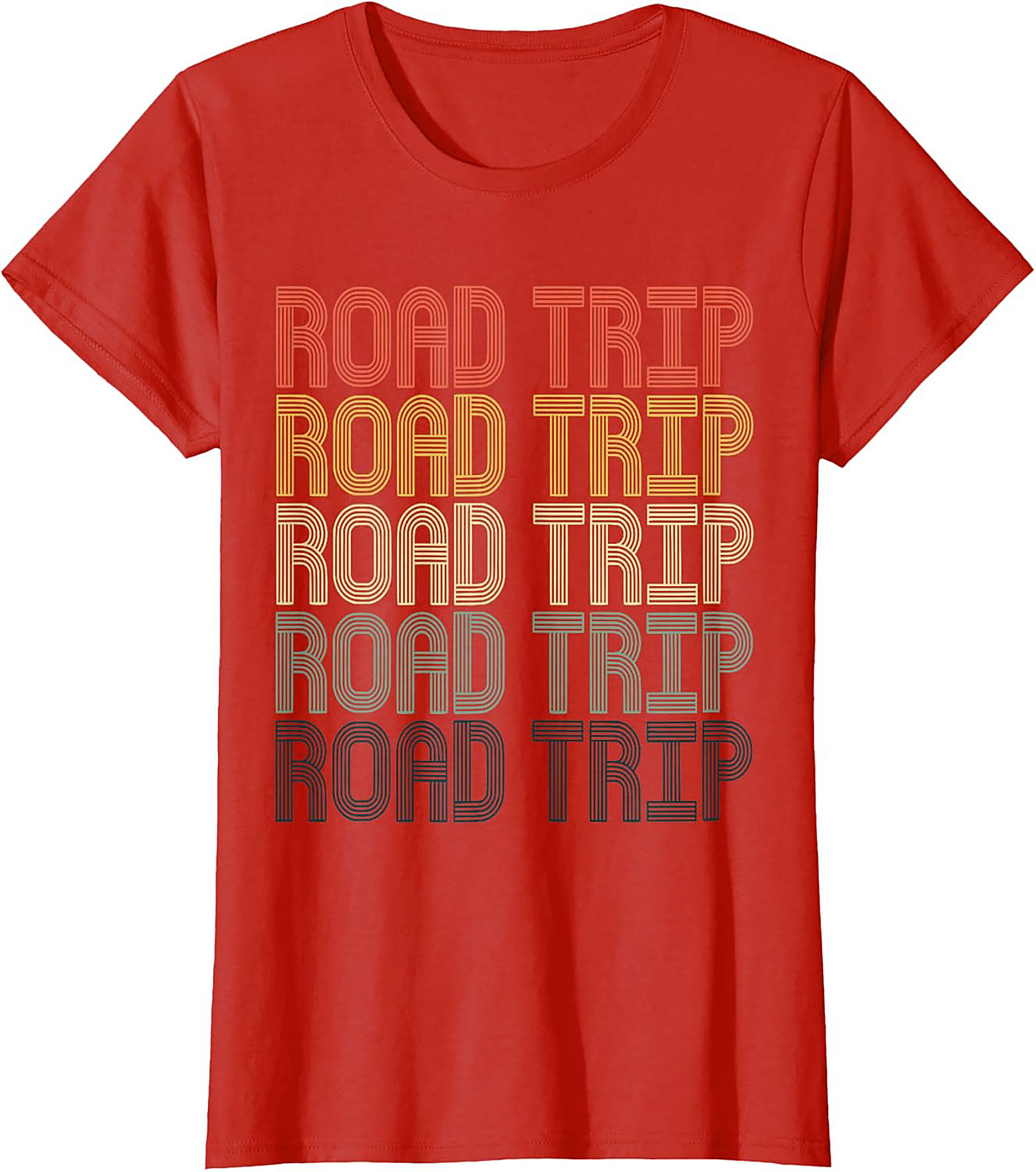 Retro Road Trip T-Shirt Vintage Travel Graphic Tee