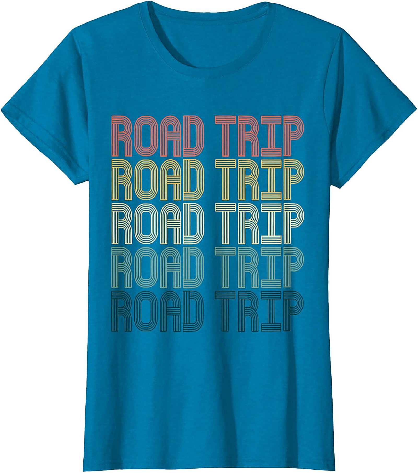 Retro Road Trip T-Shirt Vintage Travel Graphic Tee