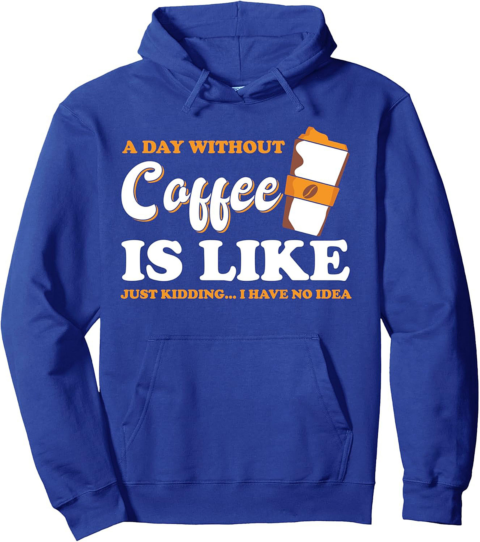 Funny Coffee Pullover Hoodie Caffeine Addict Gift