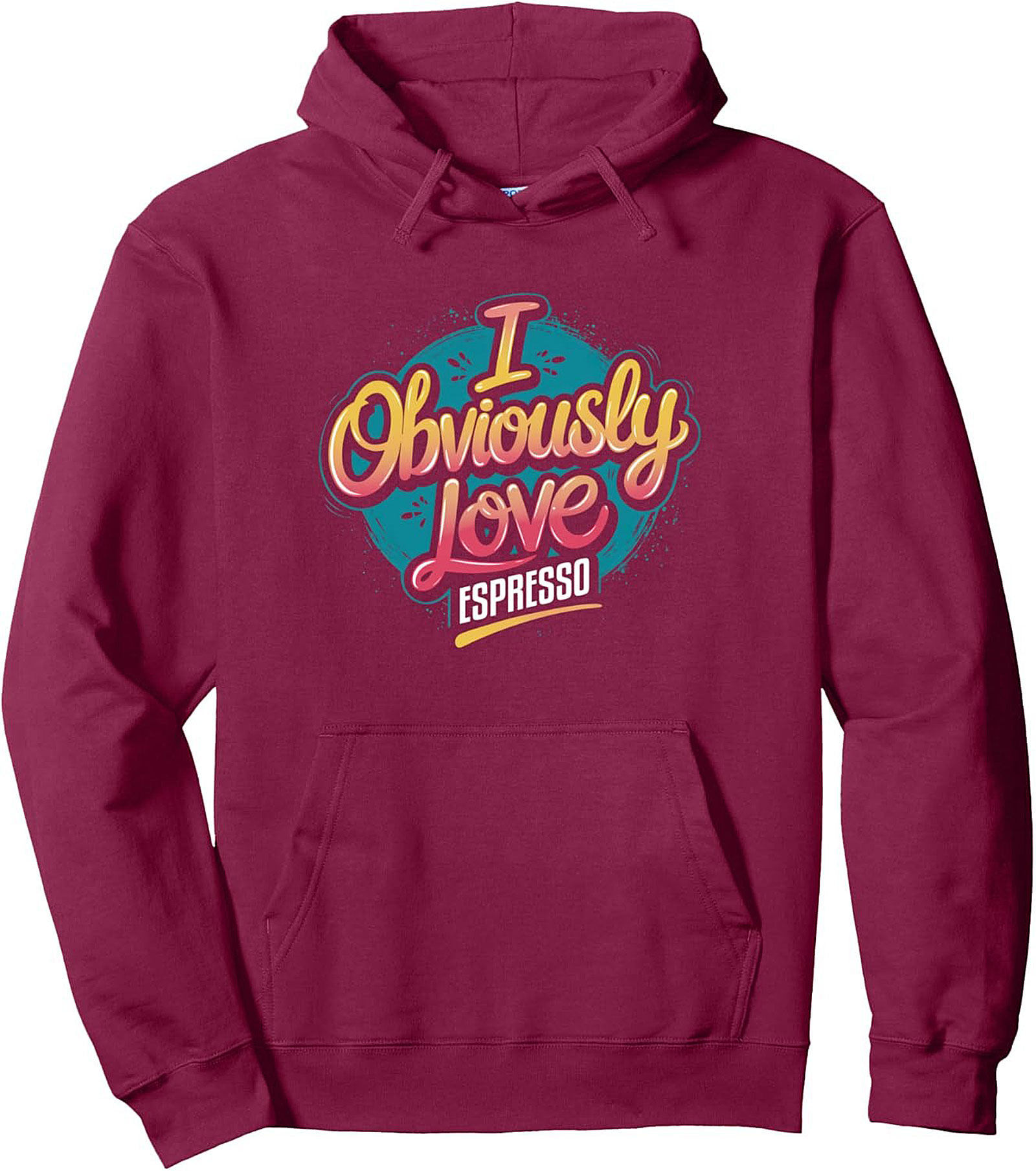 Espresso Lover Pullover Hoodie – Cozy Coffee Graphic