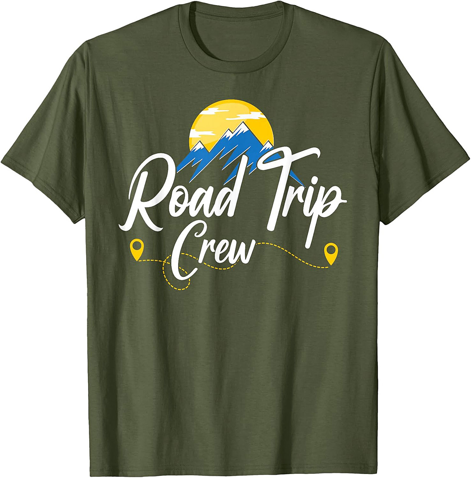 Road Trip Crew T-Shirt Funny Travel Unisex Tee Gift