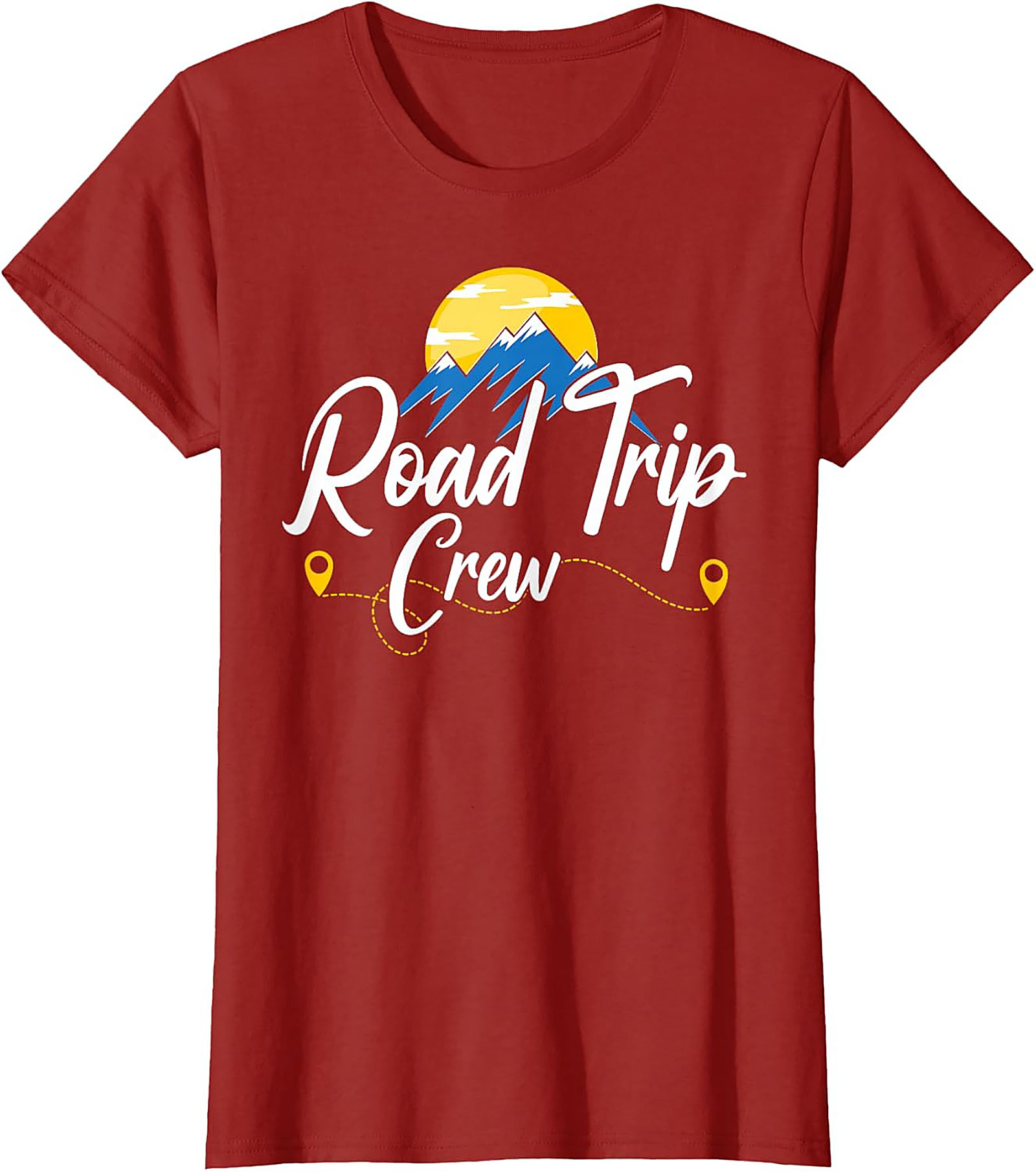 Road Trip Crew T-Shirt Funny Travel Unisex Tee Gift