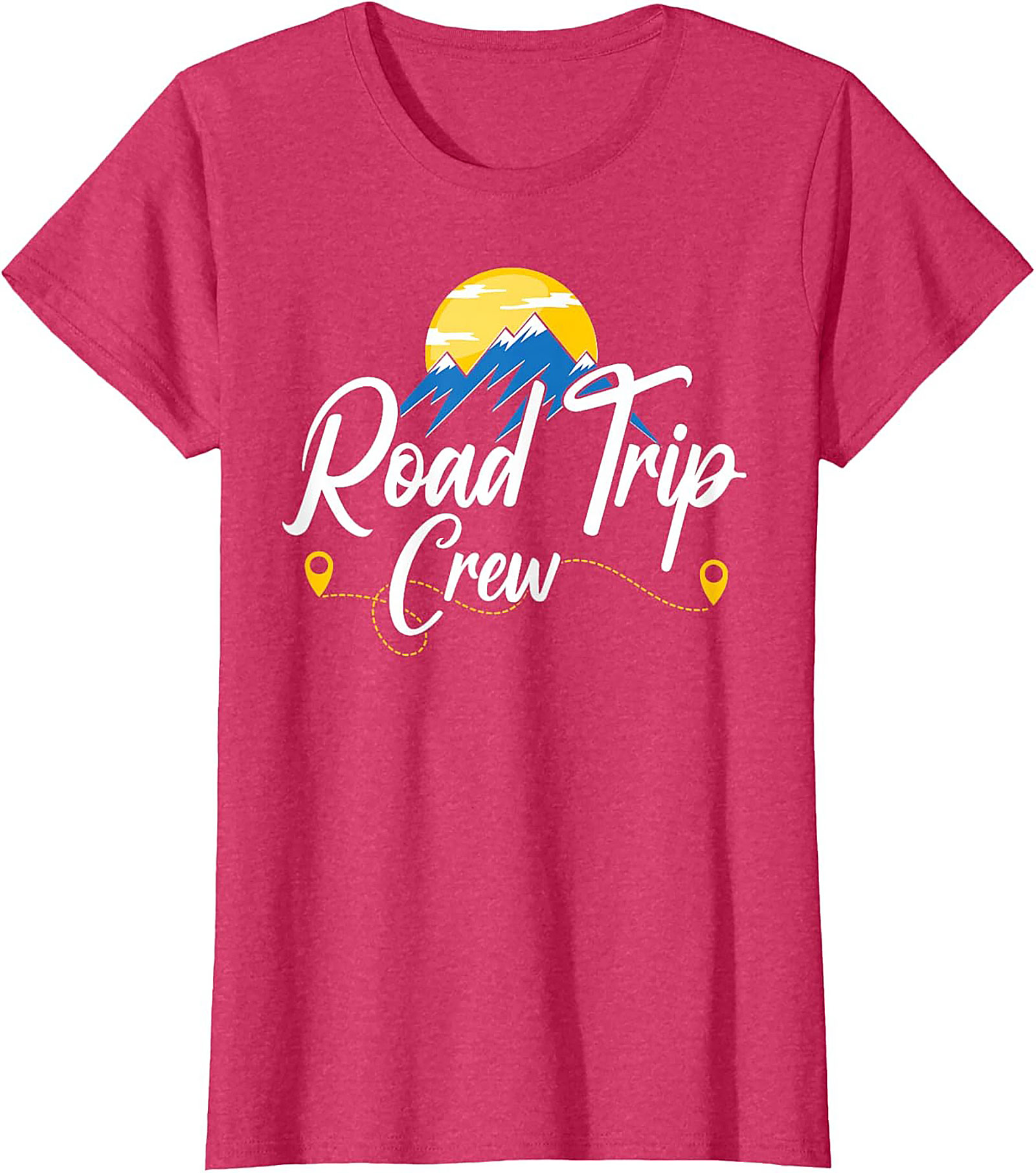 Road Trip Crew T-Shirt Funny Travel Unisex Tee Gift