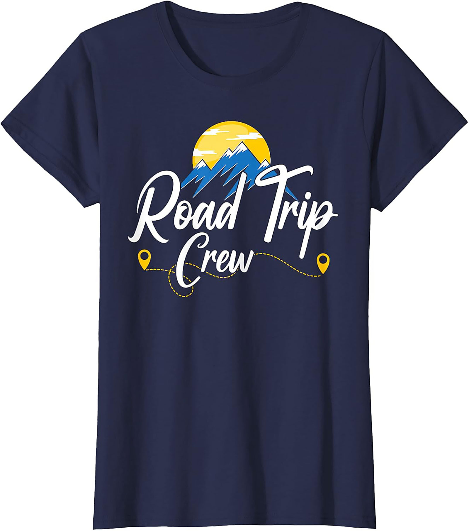 Road Trip Crew T-Shirt Funny Travel Unisex Tee Gift