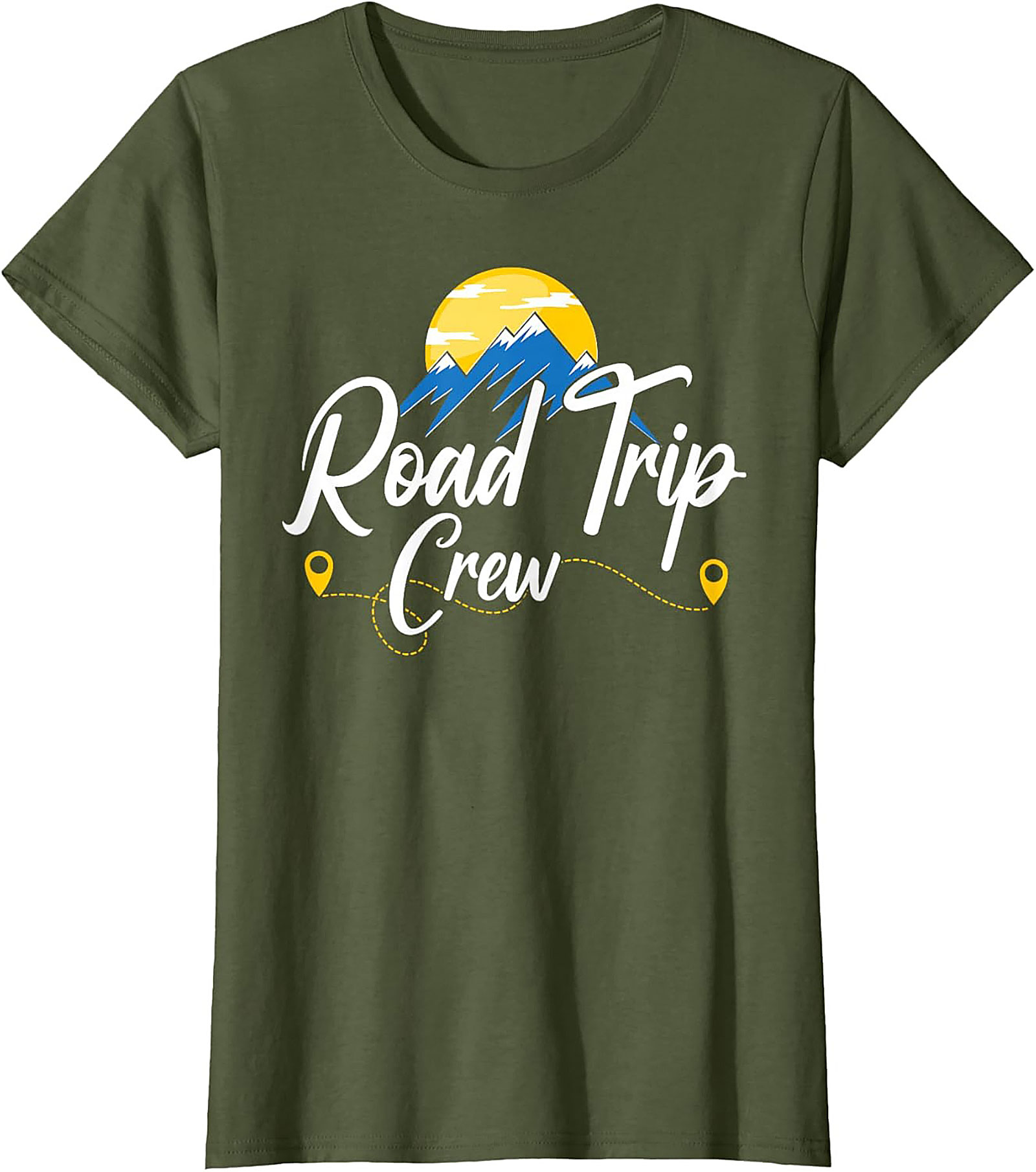 Road Trip Crew T-Shirt Funny Travel Unisex Tee Gift