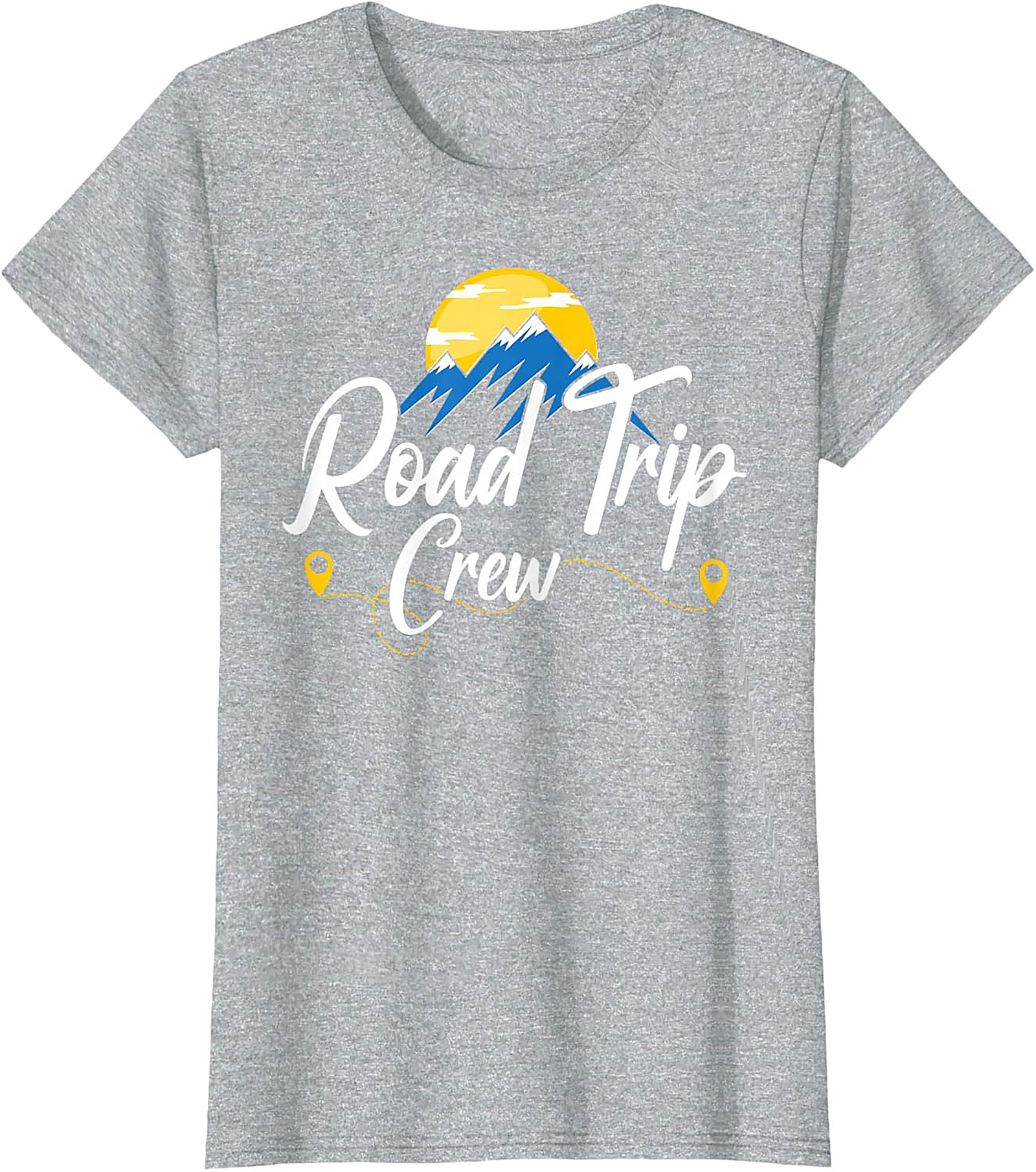 Road Trip Crew T-Shirt Funny Travel Unisex Tee Gift