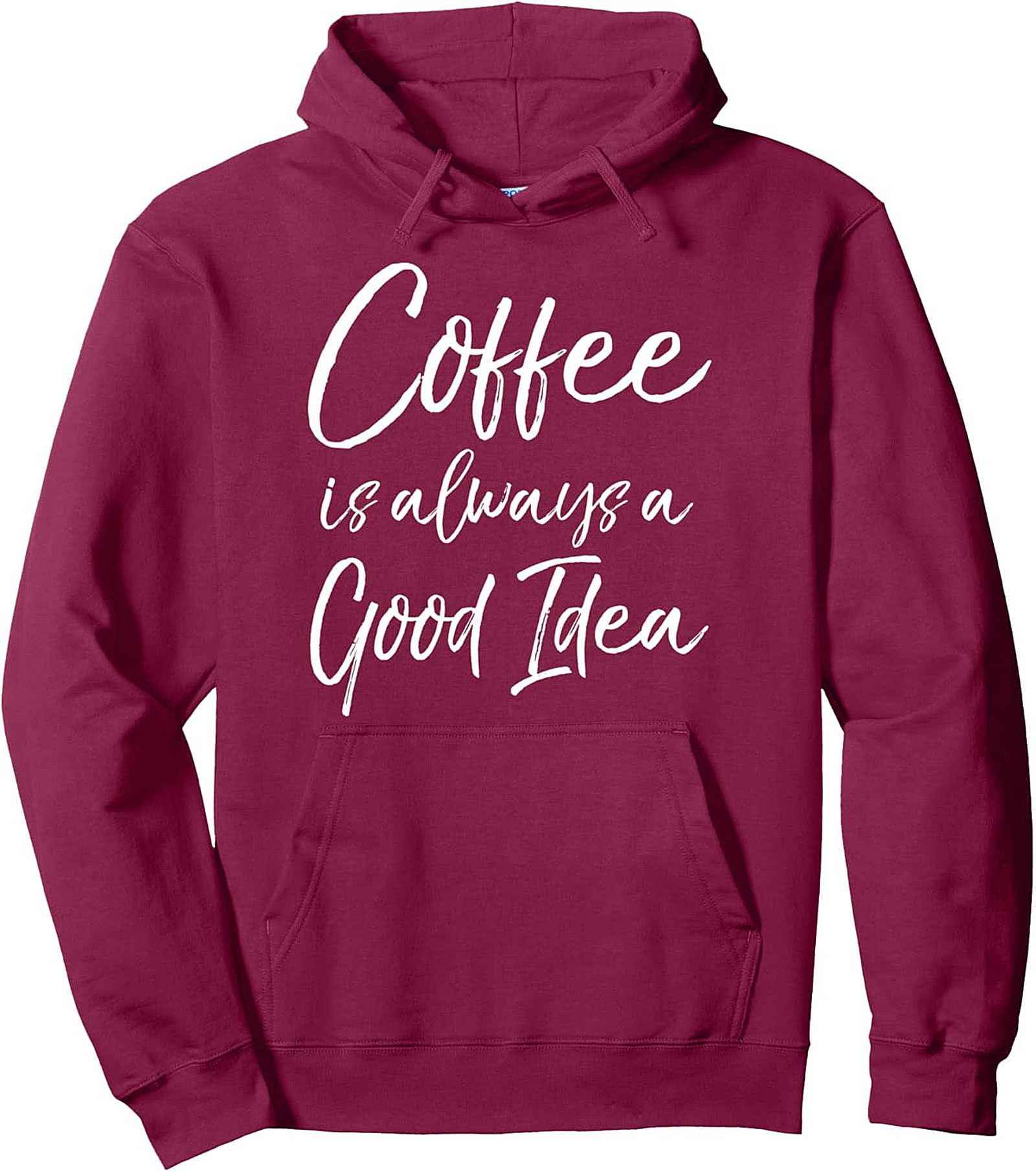 Coffee Lover Pullover Hoodie Cozy Graphic Gift Idea