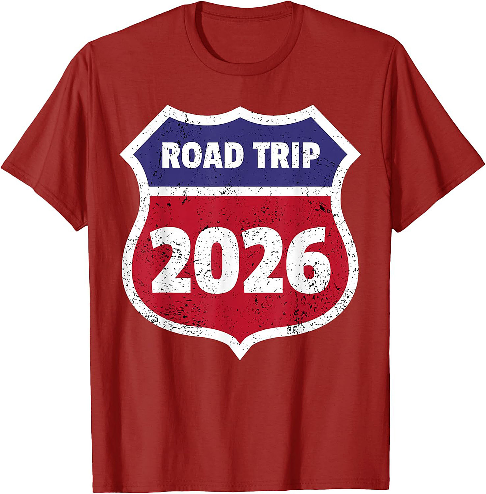 Road Trip 2026 T-shirt Vintage Travel Graphic Tee
