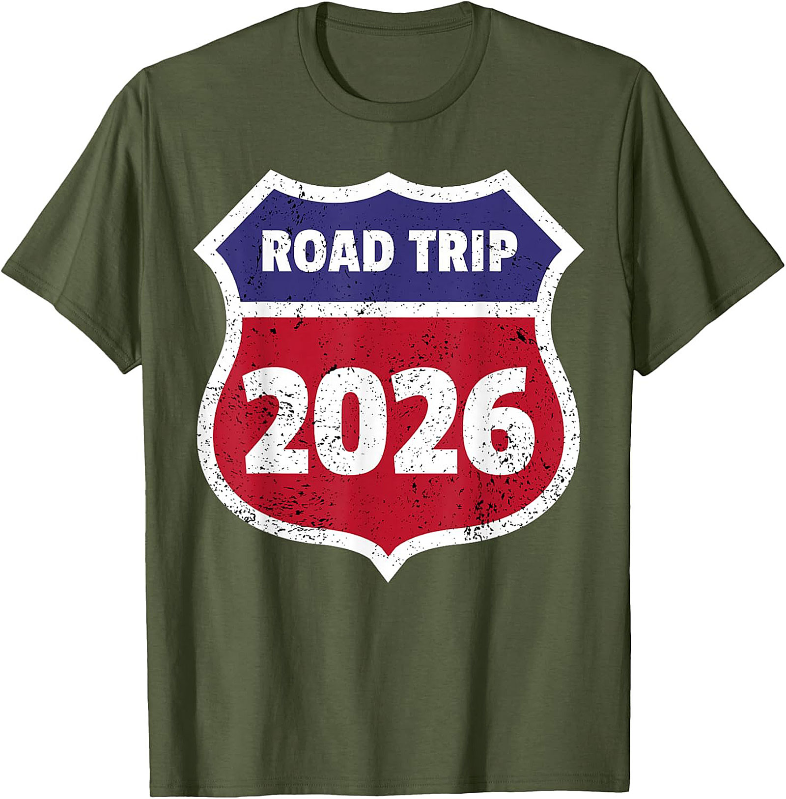 Road Trip 2026 T-shirt Vintage Travel Graphic Tee
