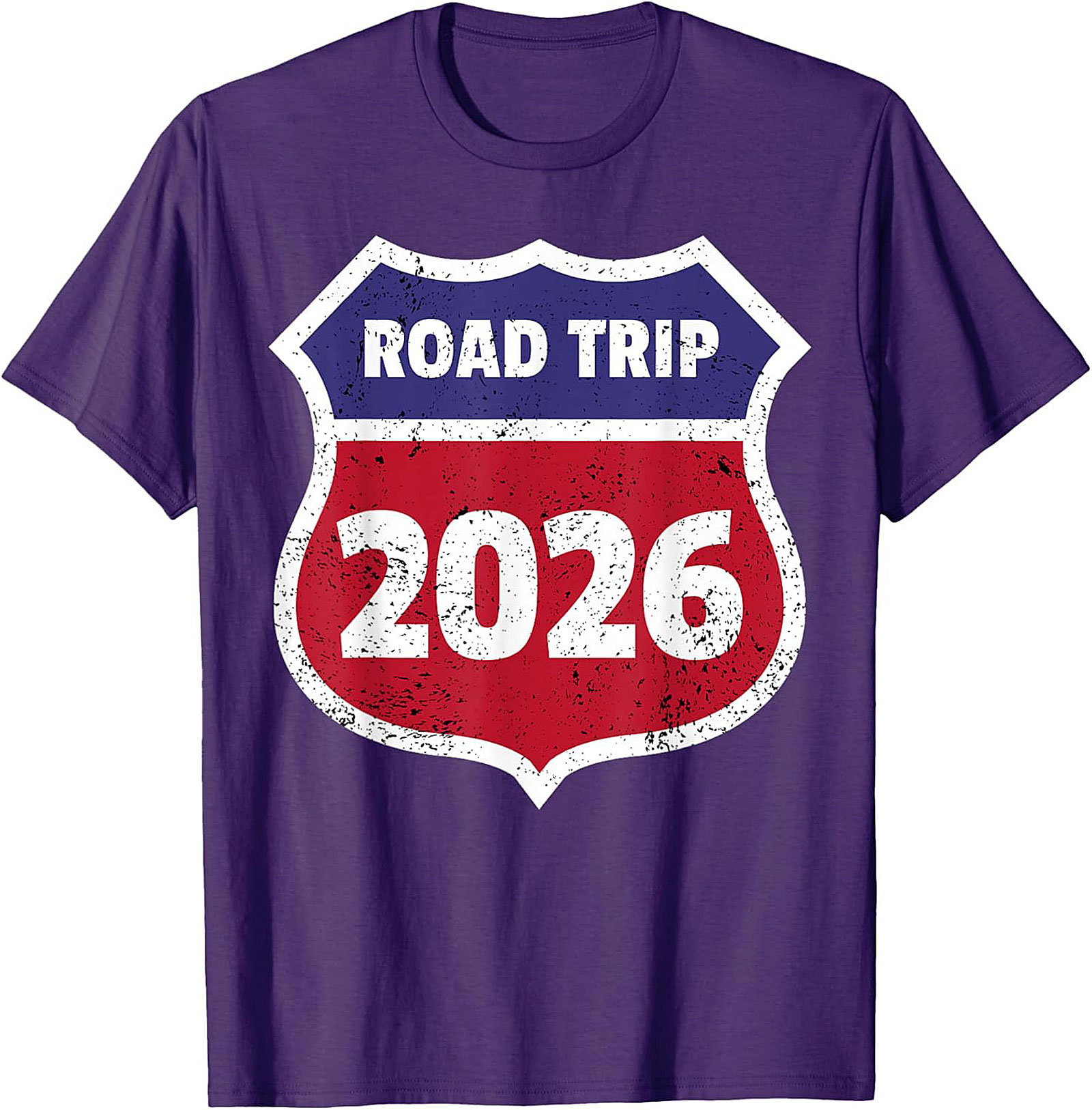 Road Trip 2026 T-shirt Vintage Travel Graphic Tee