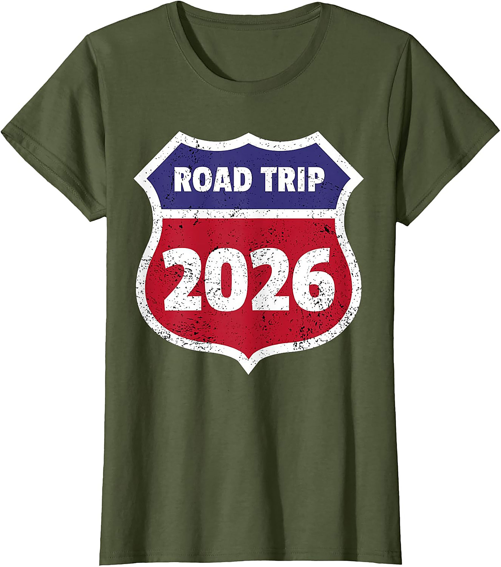 Road Trip 2026 T-shirt Vintage Travel Graphic Tee