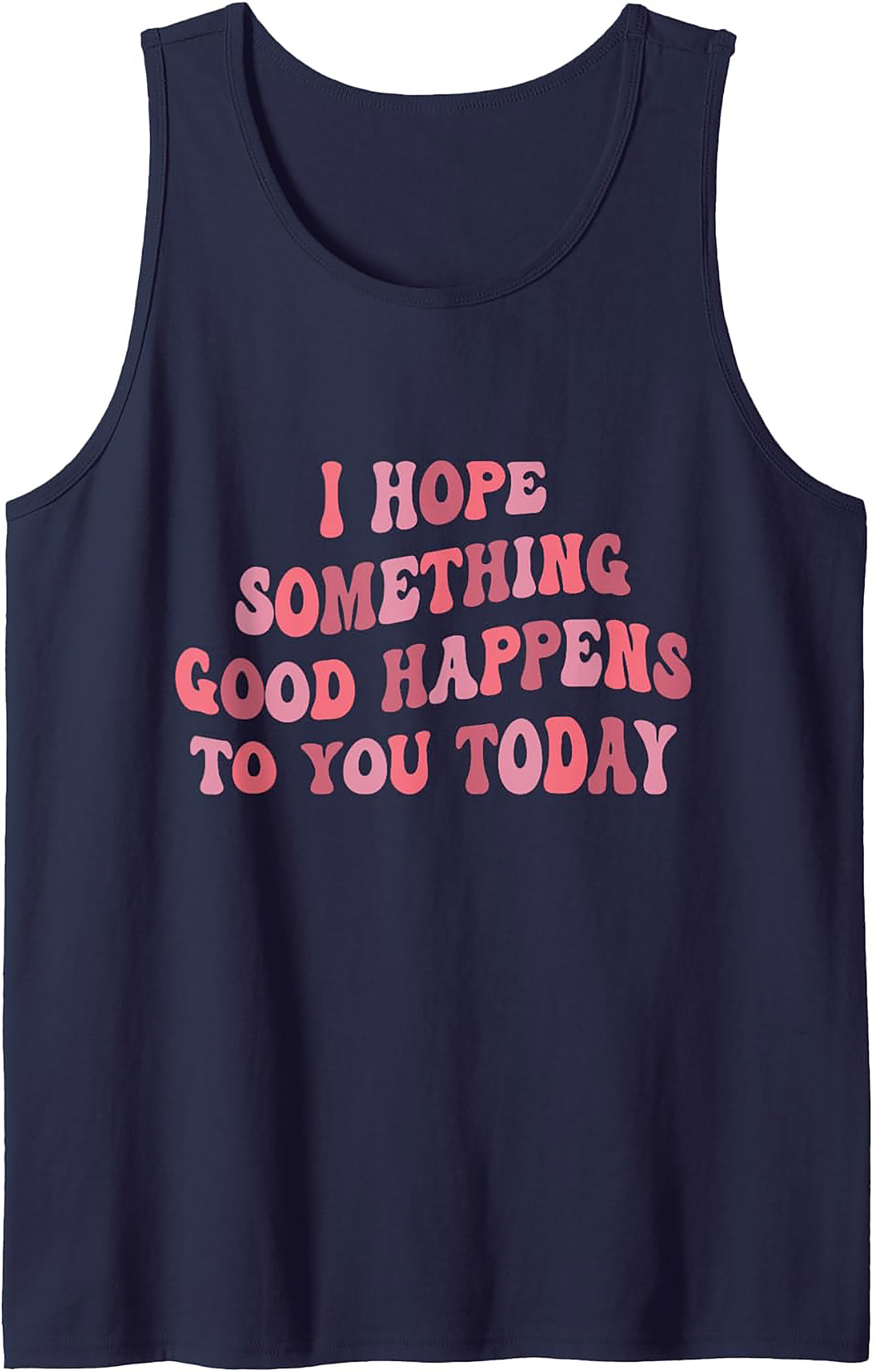 Positive Vibes Graphic Tank | Retro Sleeveless Shirt