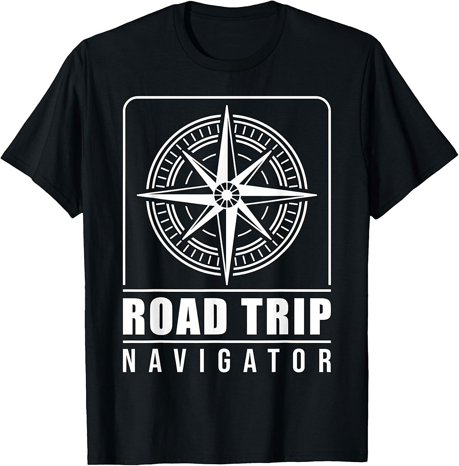Road Trip Navigator T-Shirt Soft Cotton Travel Tee