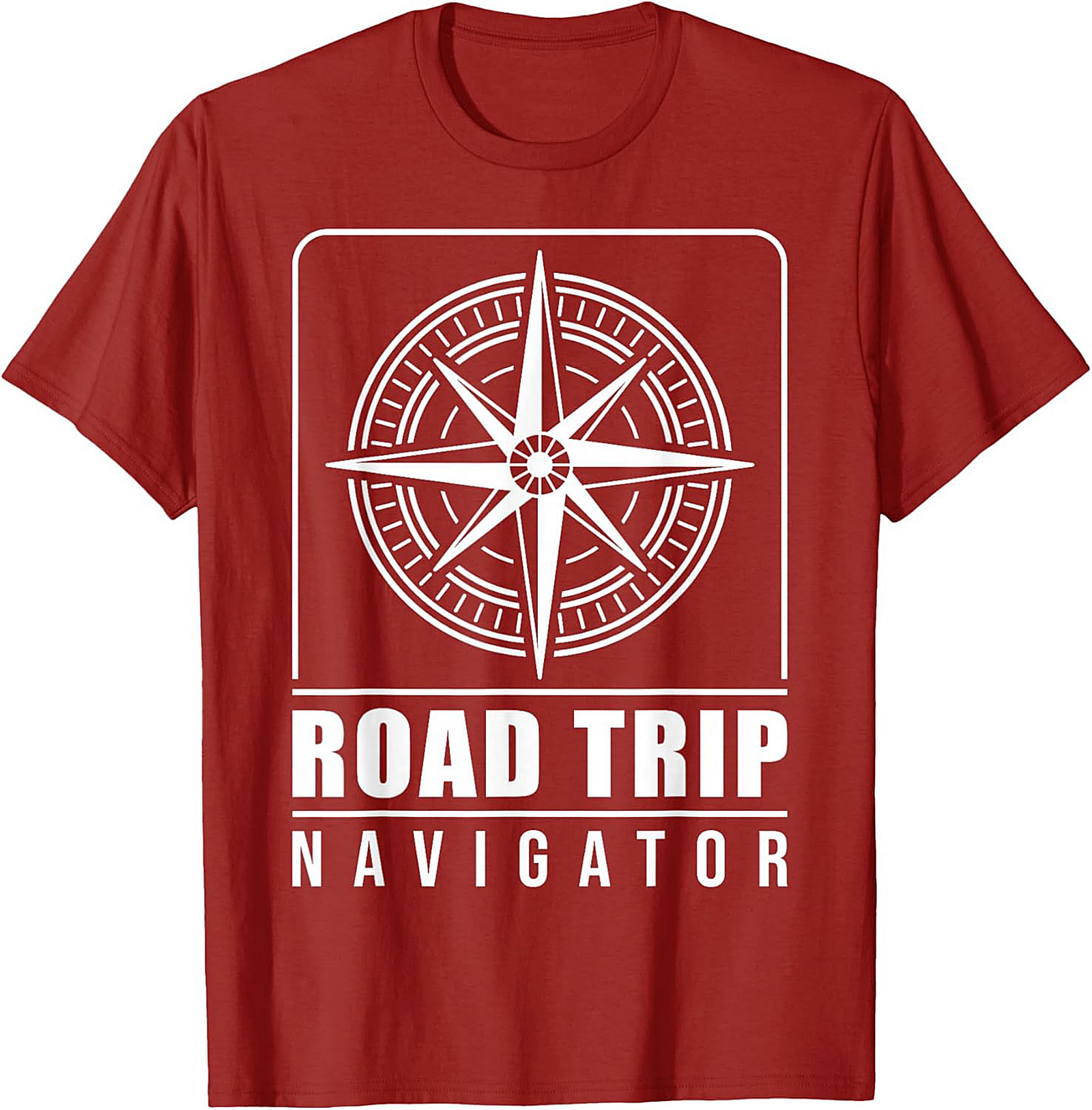 Road Trip Navigator T-Shirt Soft Cotton Travel Tee