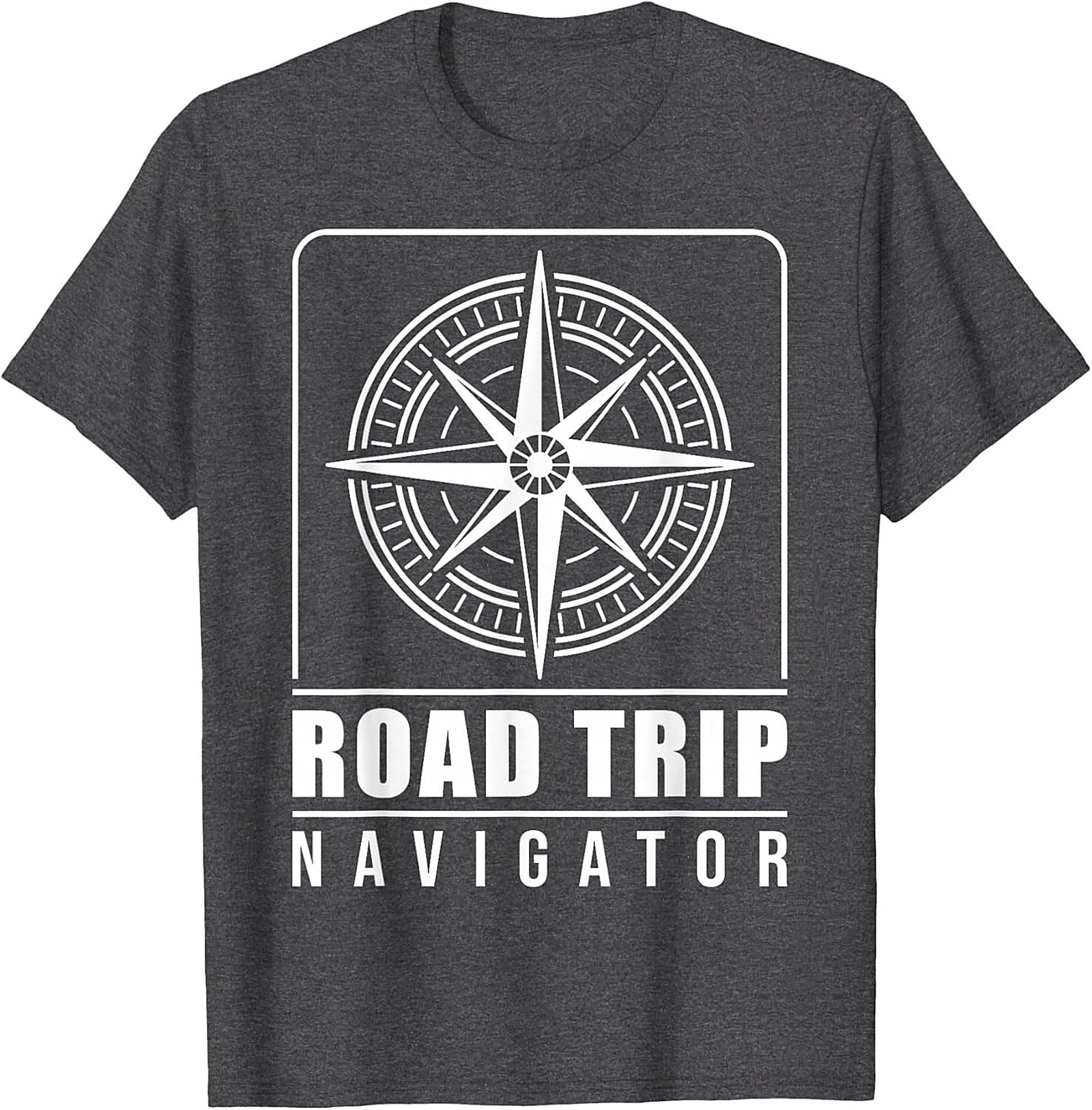 Road Trip Navigator T-Shirt Soft Cotton Travel Tee