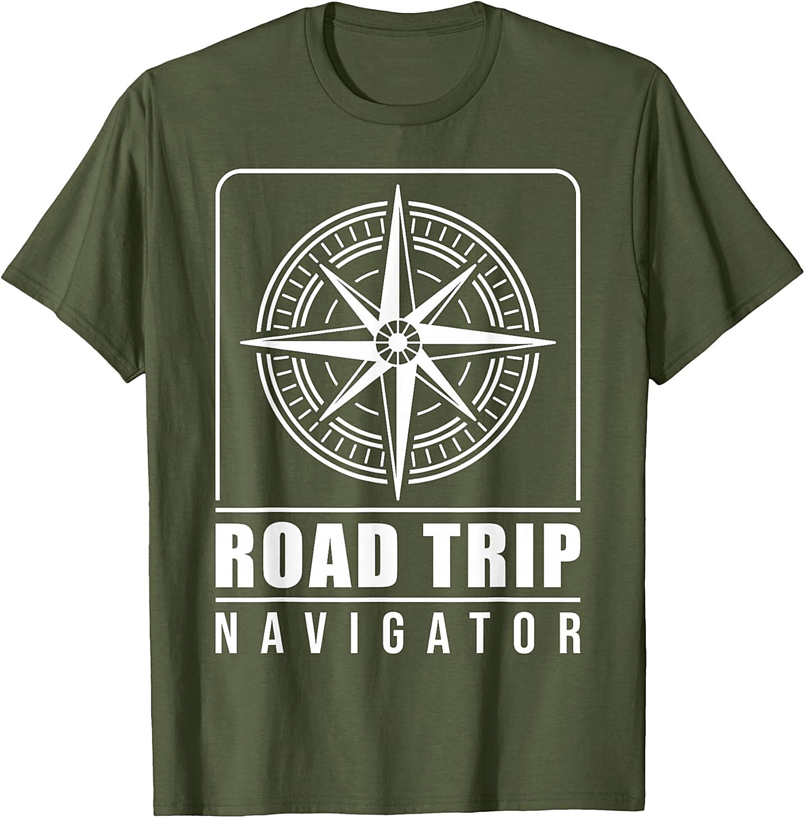 Road Trip Navigator T-Shirt Soft Cotton Travel Tee