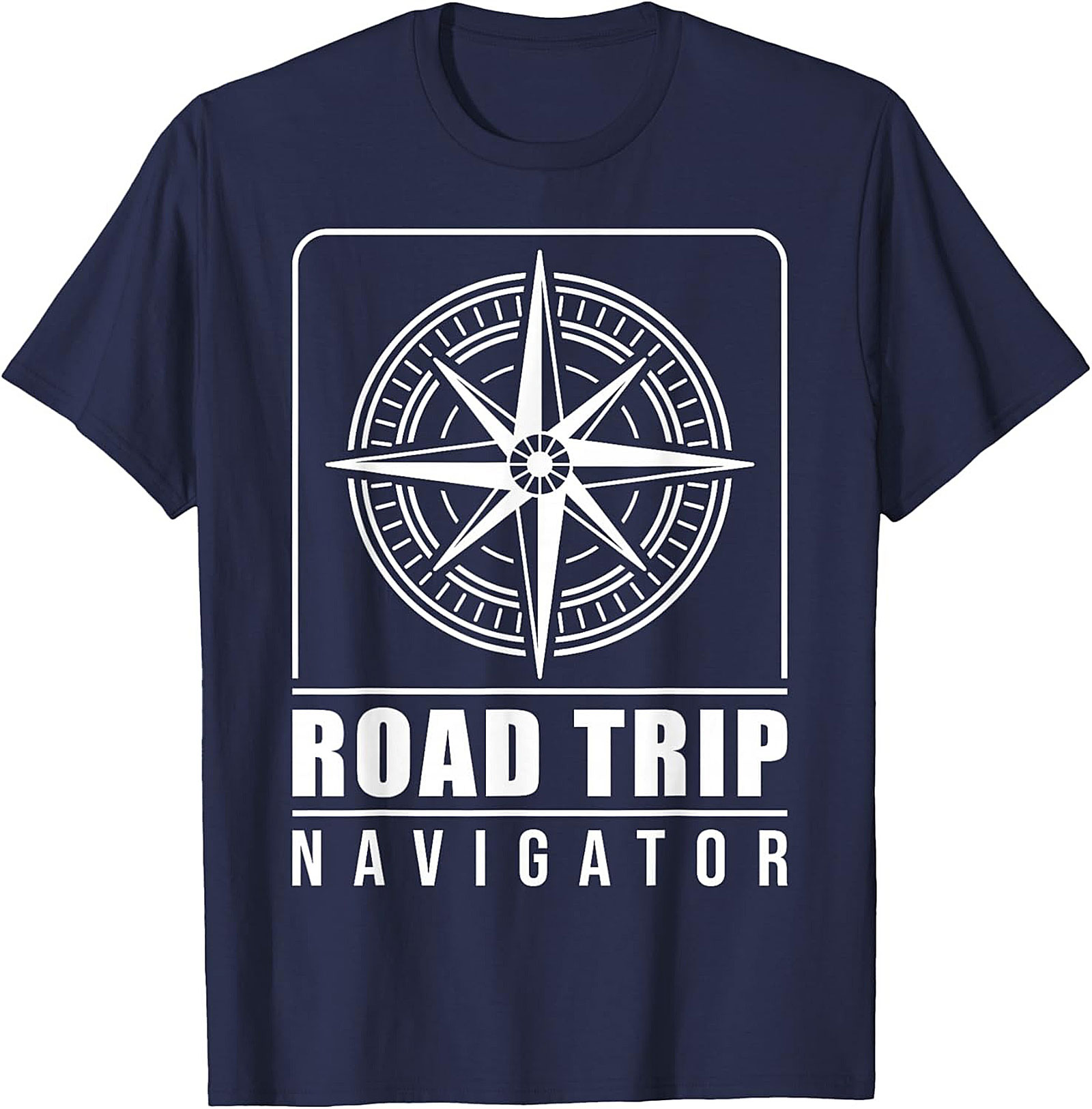 Road Trip Navigator T-Shirt Soft Cotton Travel Tee