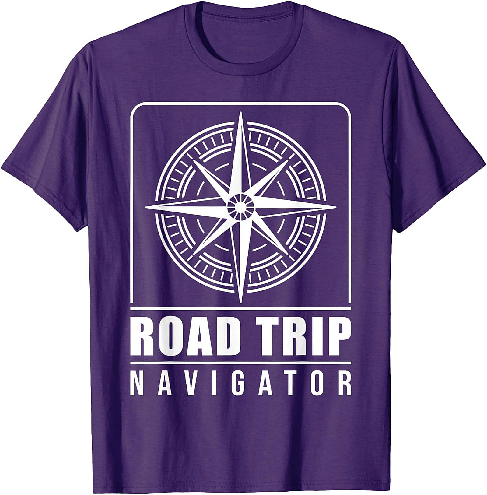 Road Trip Navigator T-Shirt Soft Cotton Travel Tee