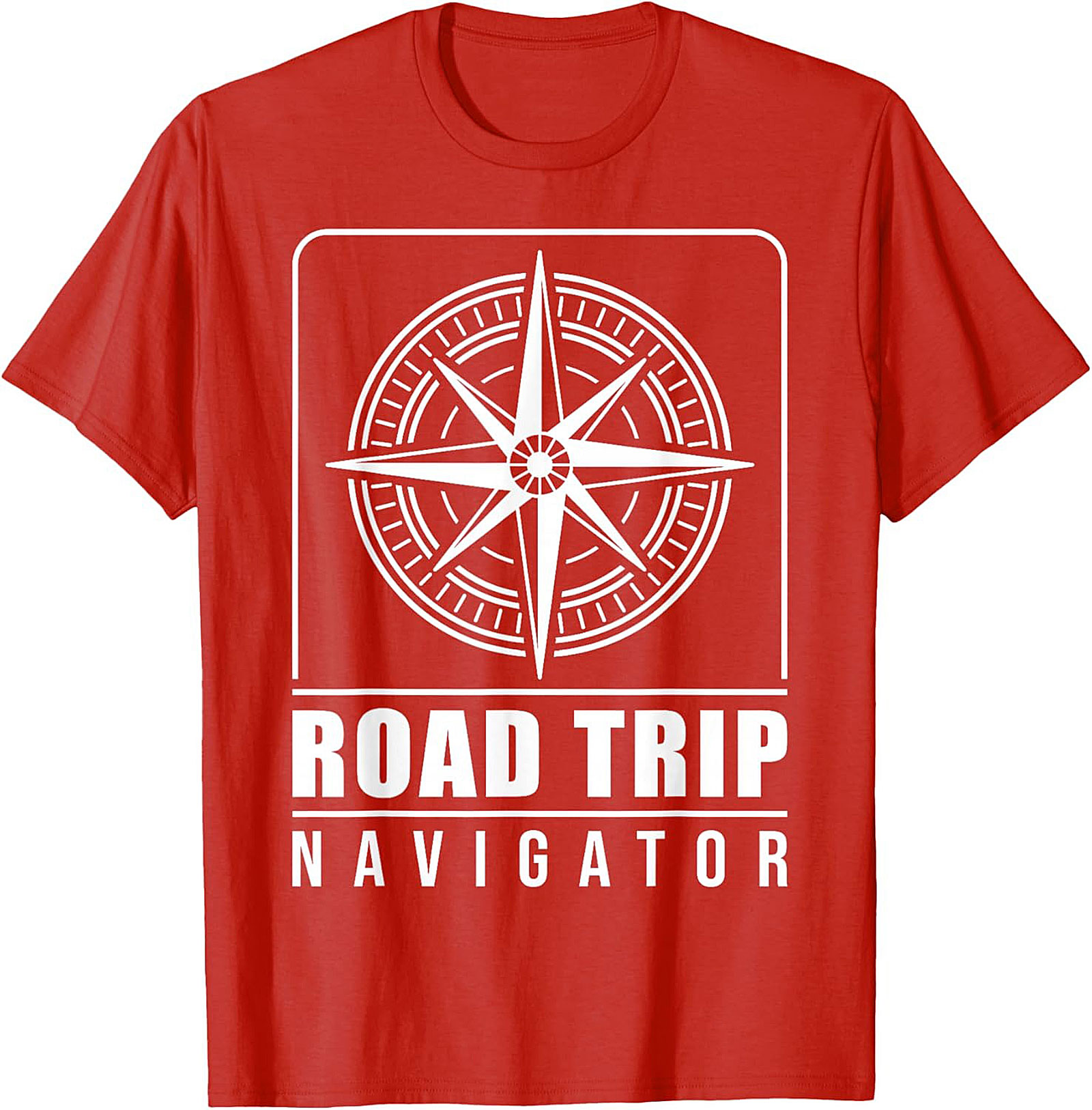 Road Trip Navigator T-Shirt Soft Cotton Travel Tee